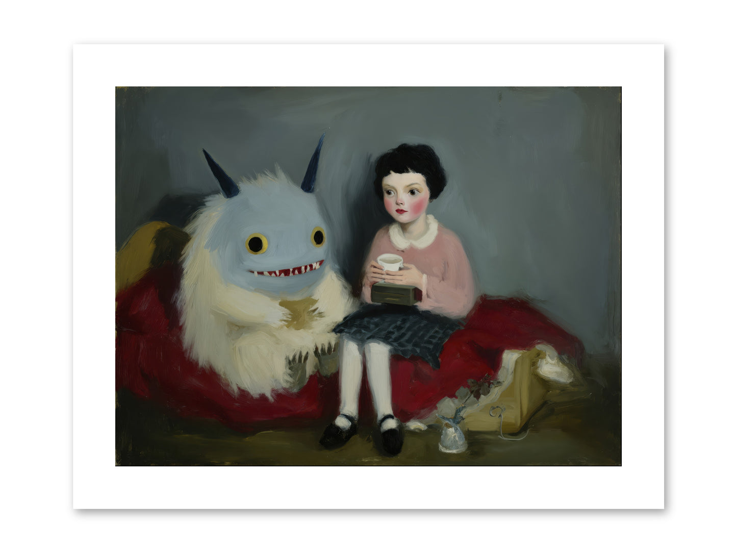 The Hour of Sweet Mischief -- Paper Print 12x9