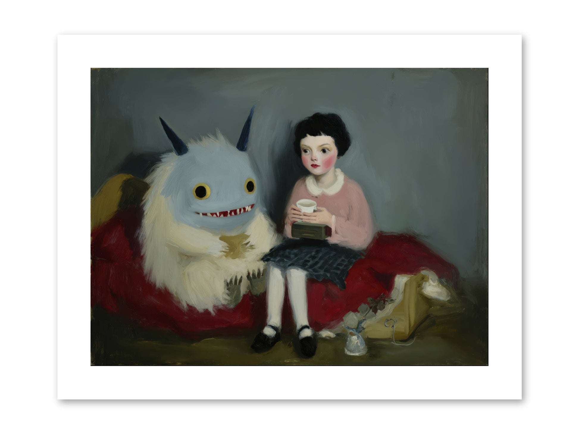 The Hour of Sweet Mischief -- Paper Print 12x9