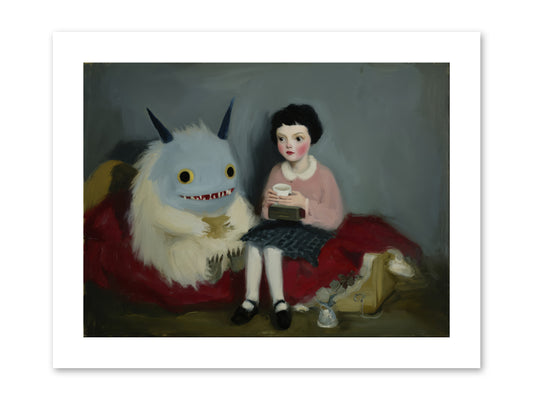The Hour of Sweet Mischief -- Paper Print 12x9