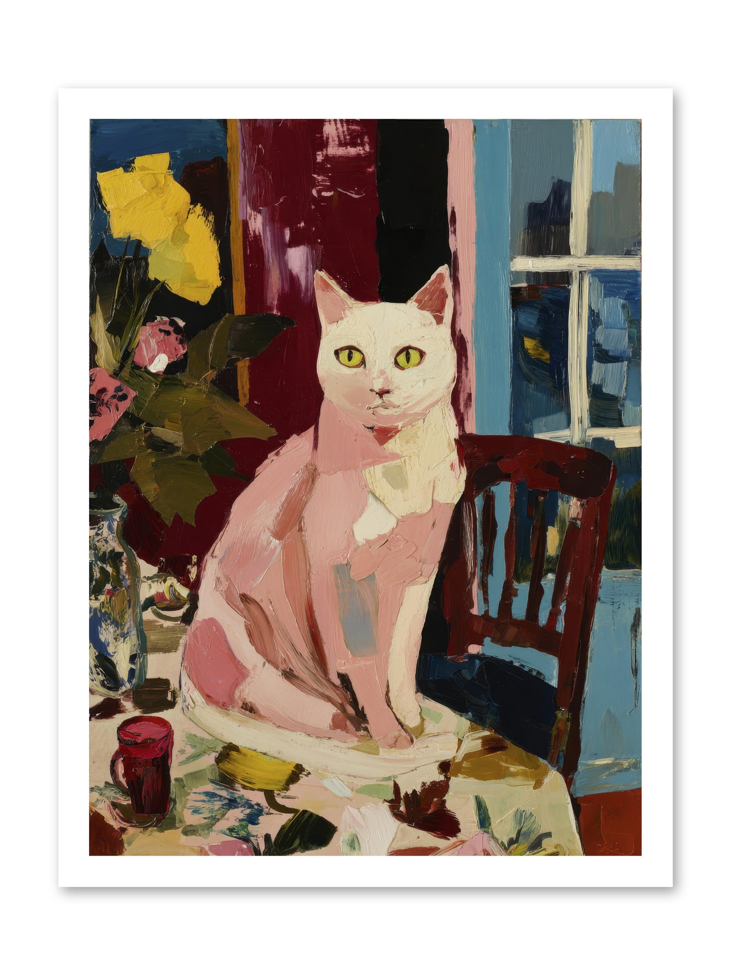 The Household Queen -- Paper Print 18x24