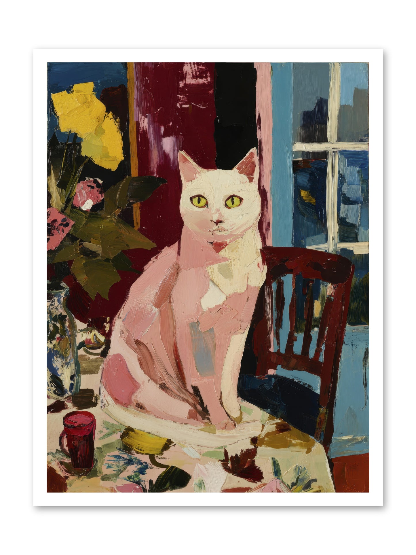 The Household Queen -- Paper Print 24x32
