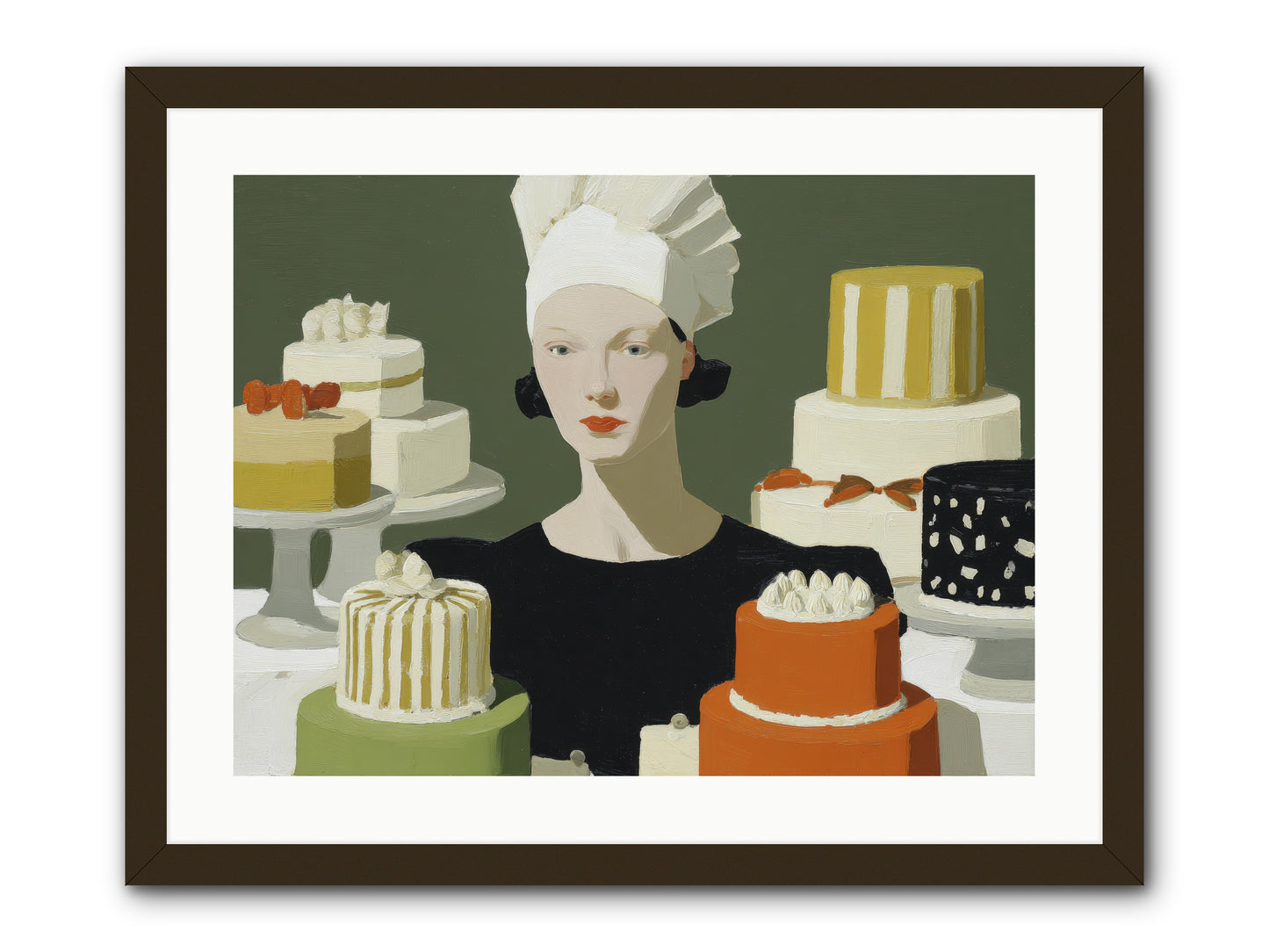 The Hush Between -- Framed Print - Black 24x18
