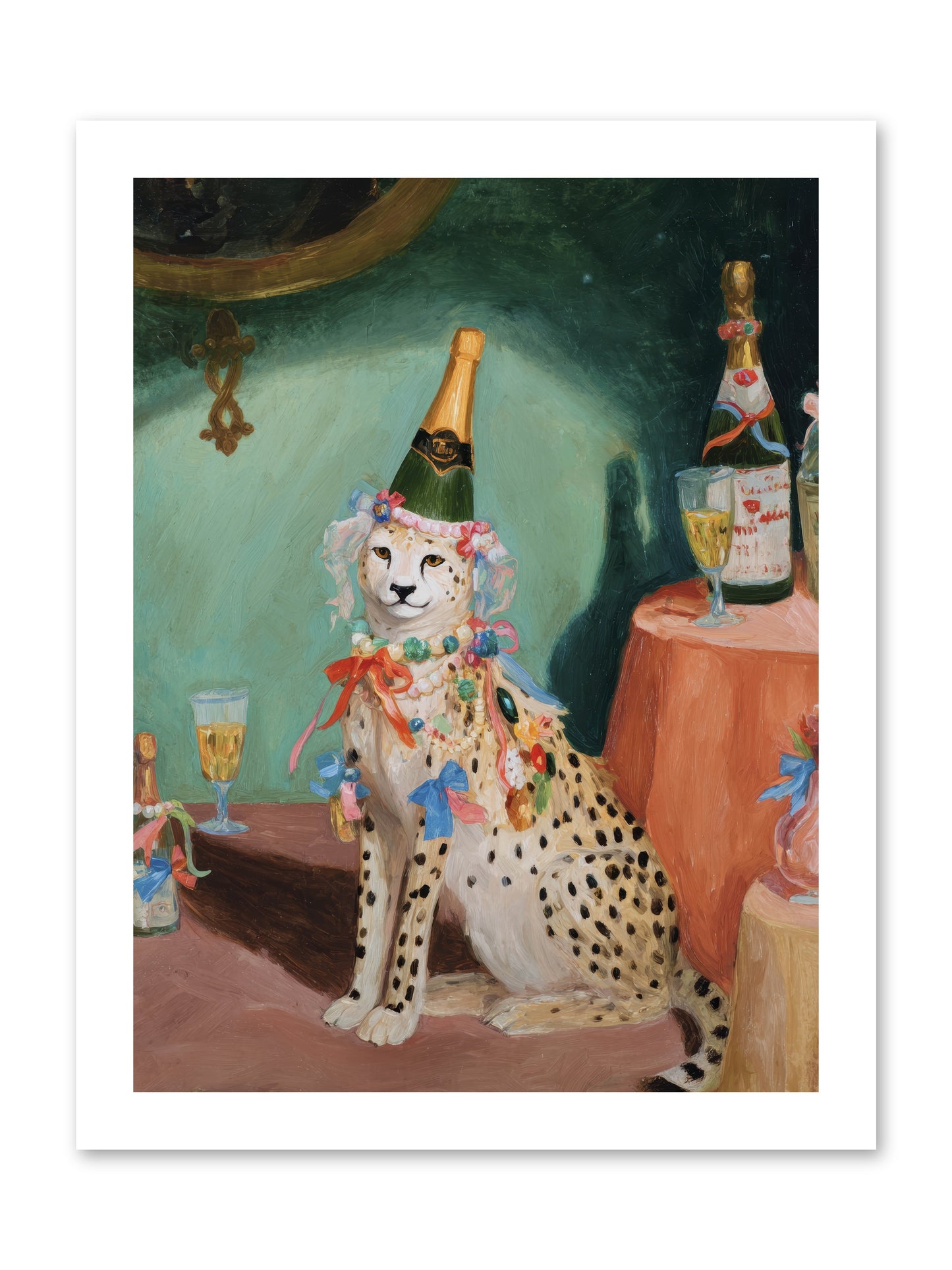The Illustrious Gathering -- Loose Canvas Print 12x16