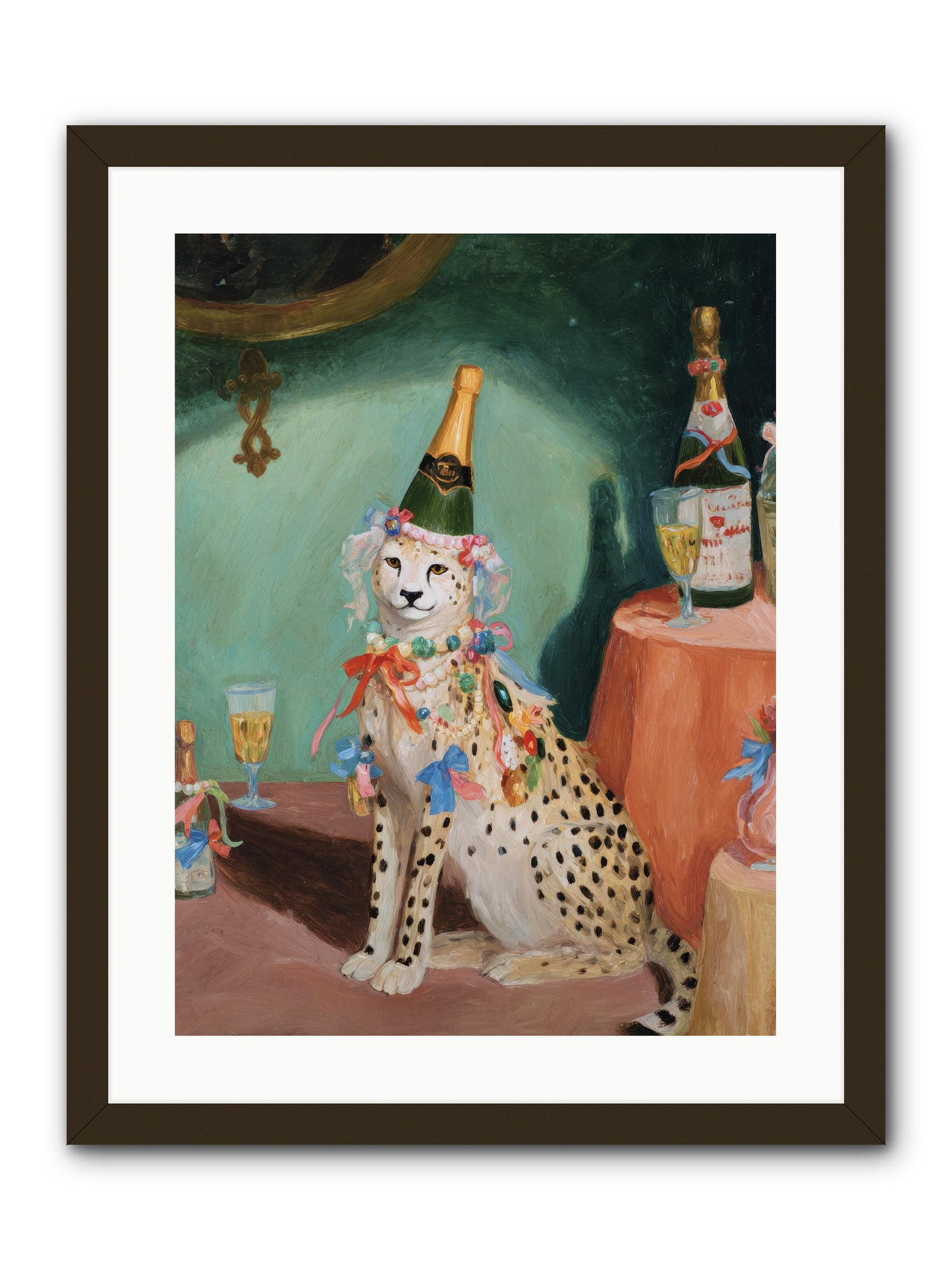 The Illustrious Gathering -- Framed Print - Black 18x24