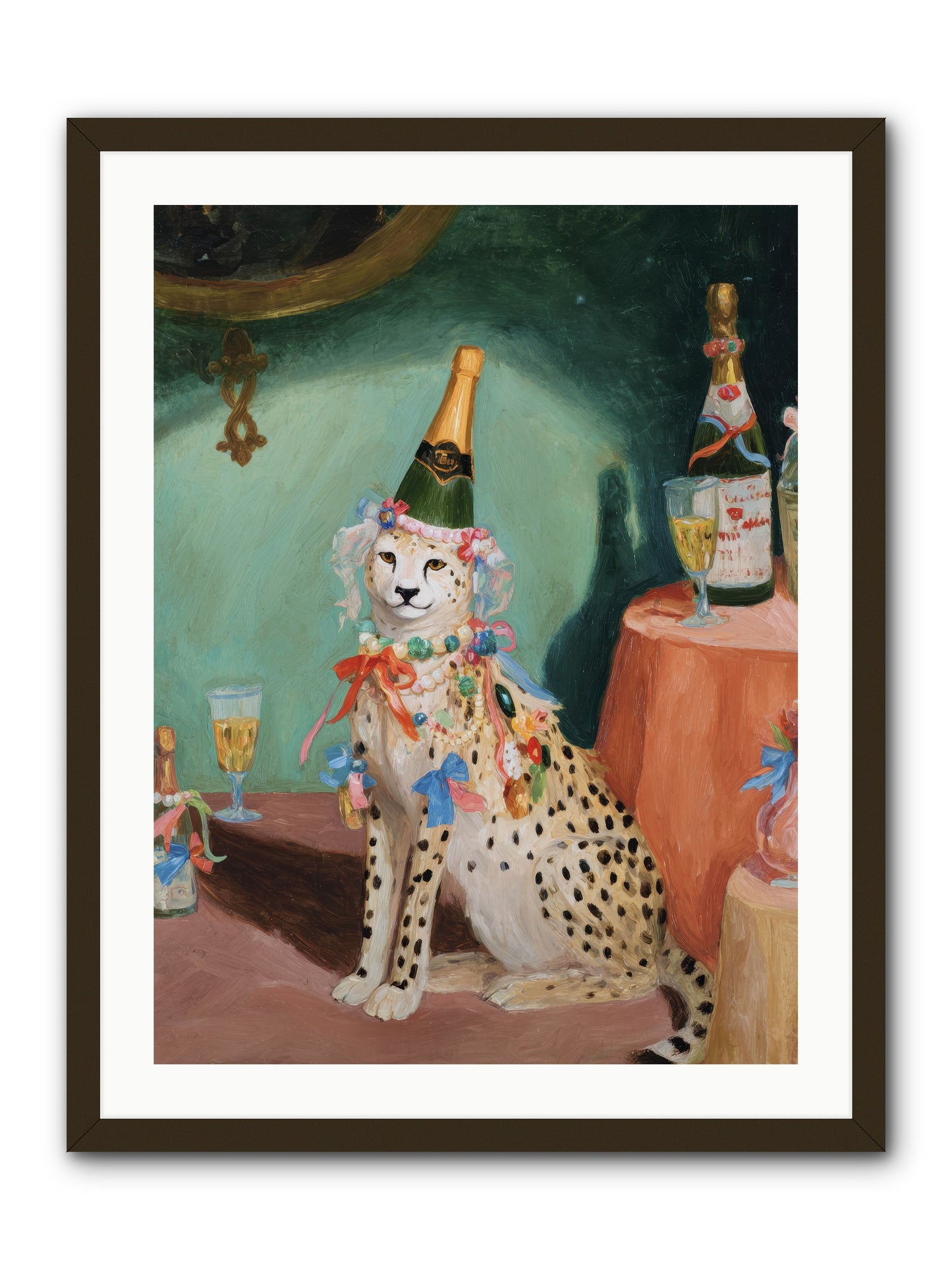 The Illustrious Gathering -- Framed Print - Black 24x32