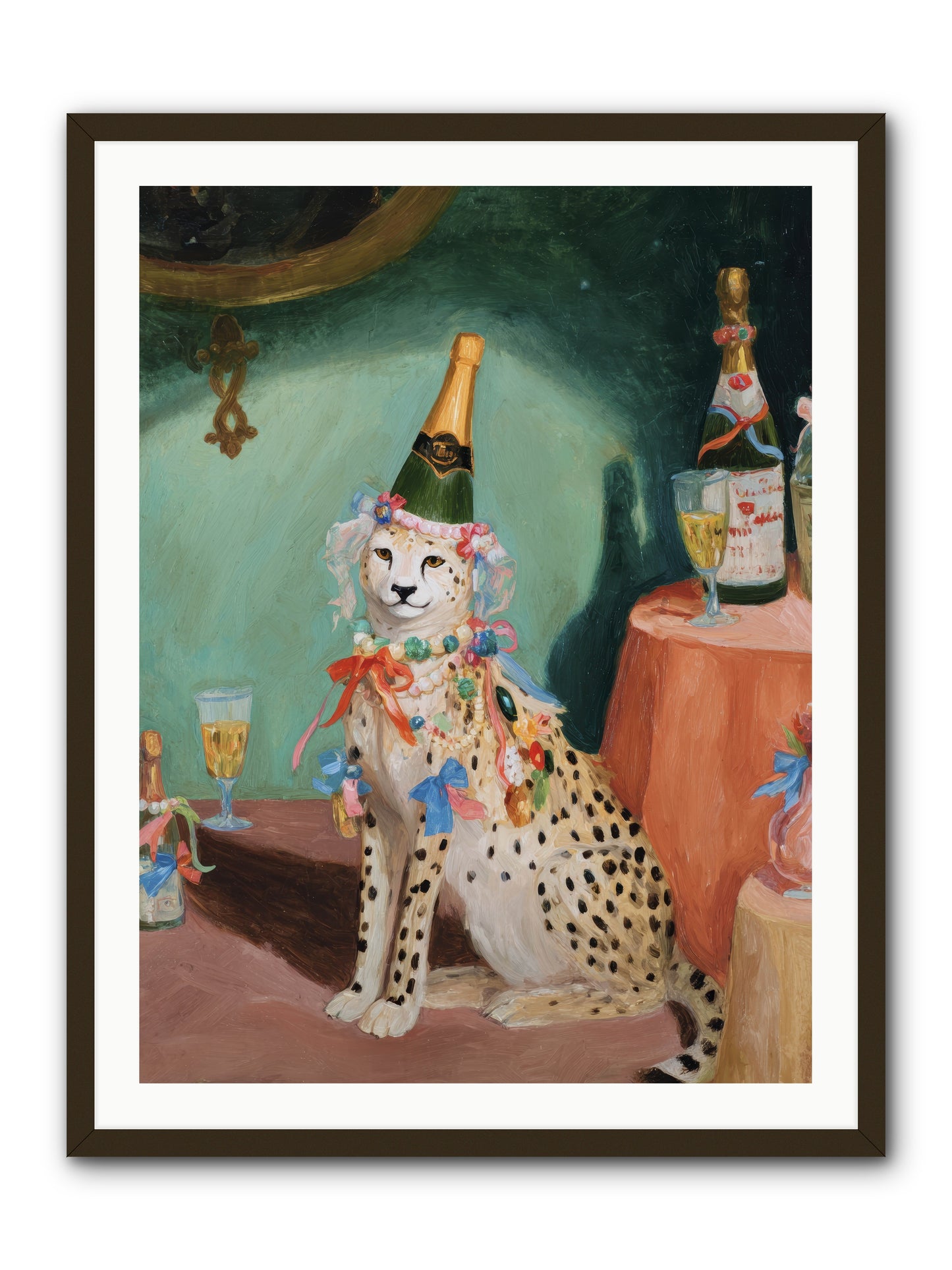 The Illustrious Gathering -- Framed Print - Black 30x40