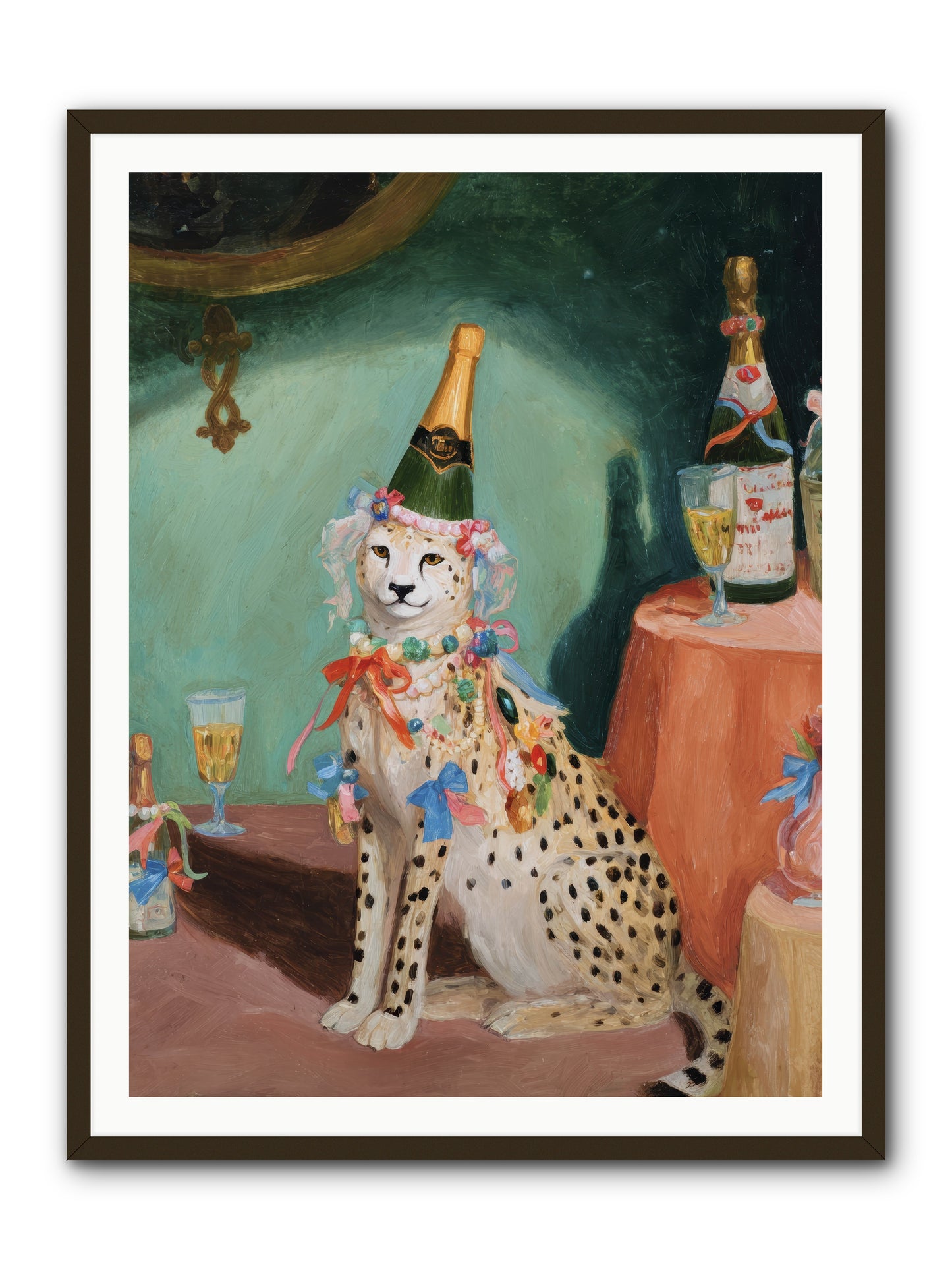 The Illustrious Gathering -- Framed Print - Black 36x48