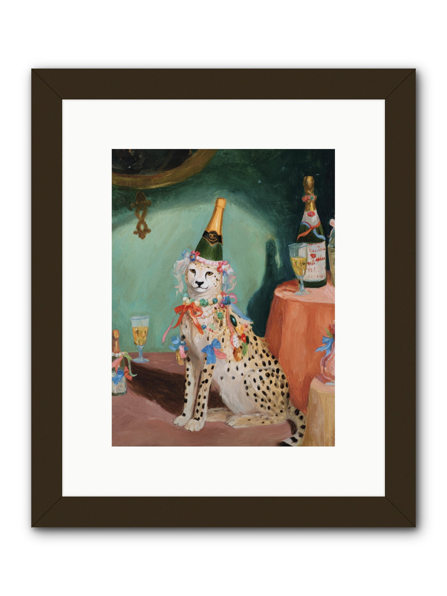 The Illustrious Gathering -- Framed Print - Black 9x12