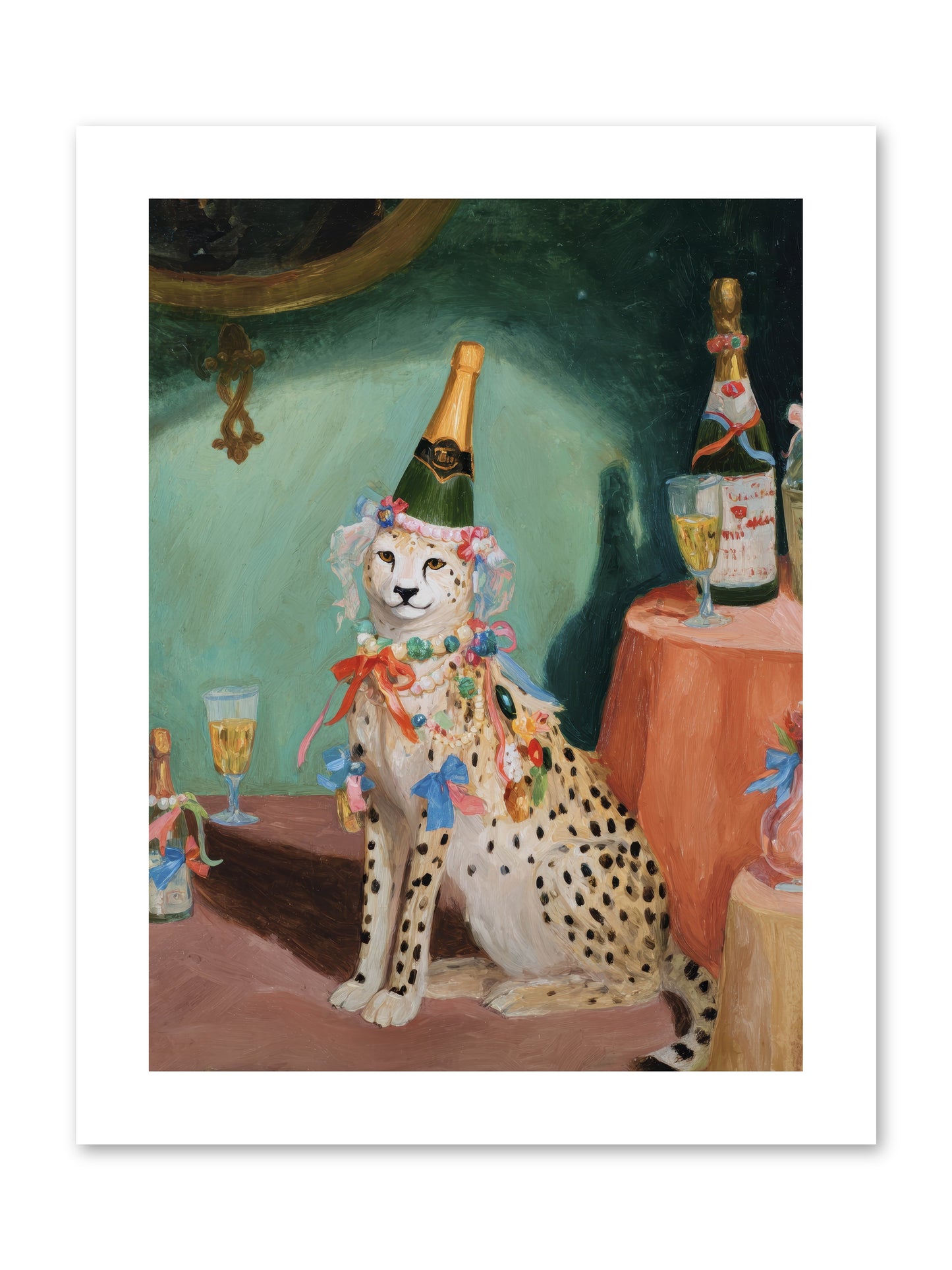 The Illustrious Gathering -- Loose Canvas Print 9x12
