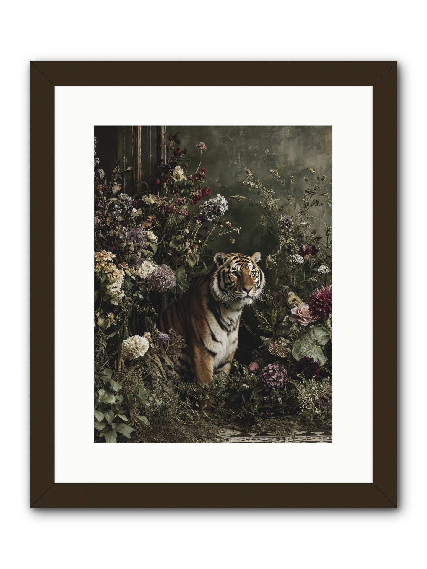 The Imperial Garden -- Framed Print - Black 12x16