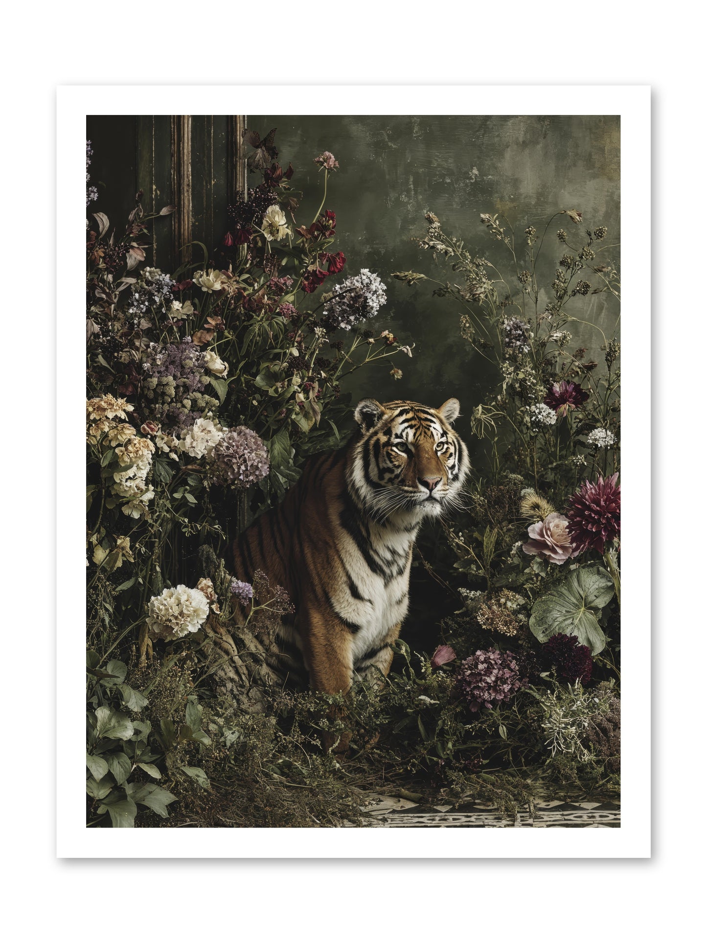 The Imperial Garden -- Loose Canvas Print 18x24