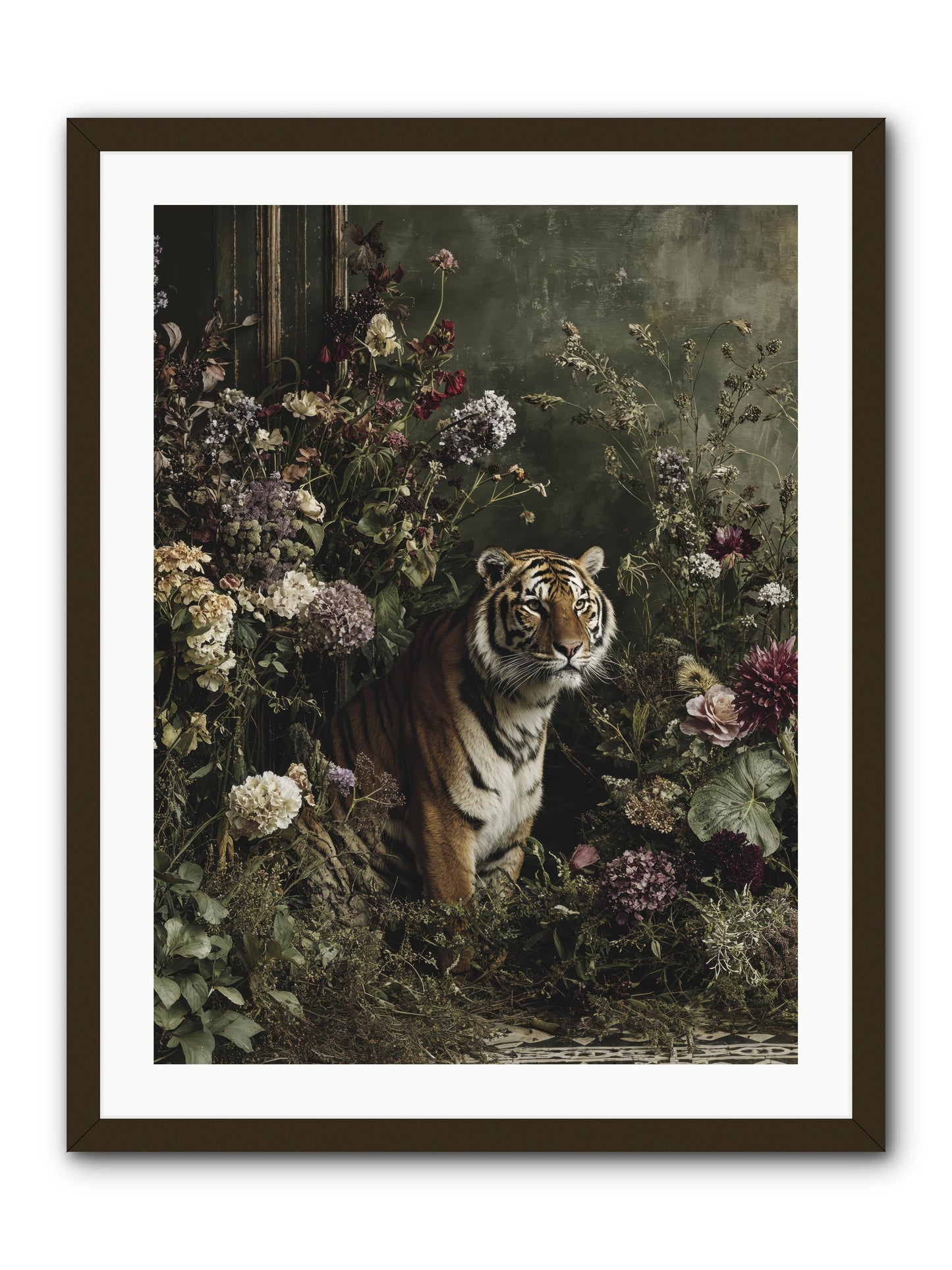 The Imperial Garden -- Framed Print - Black 24x32