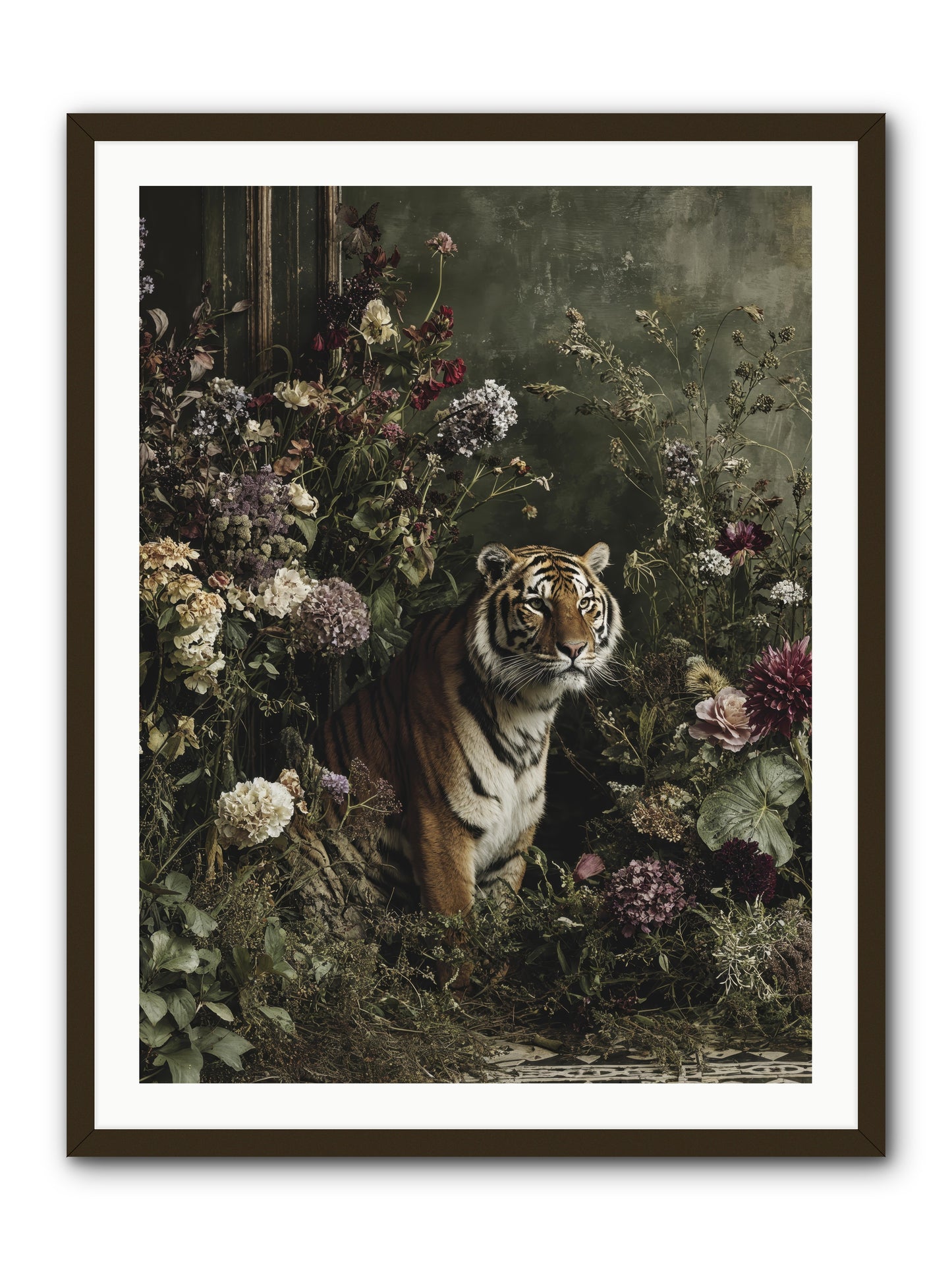 The Imperial Garden -- Framed Print - Black 30x40