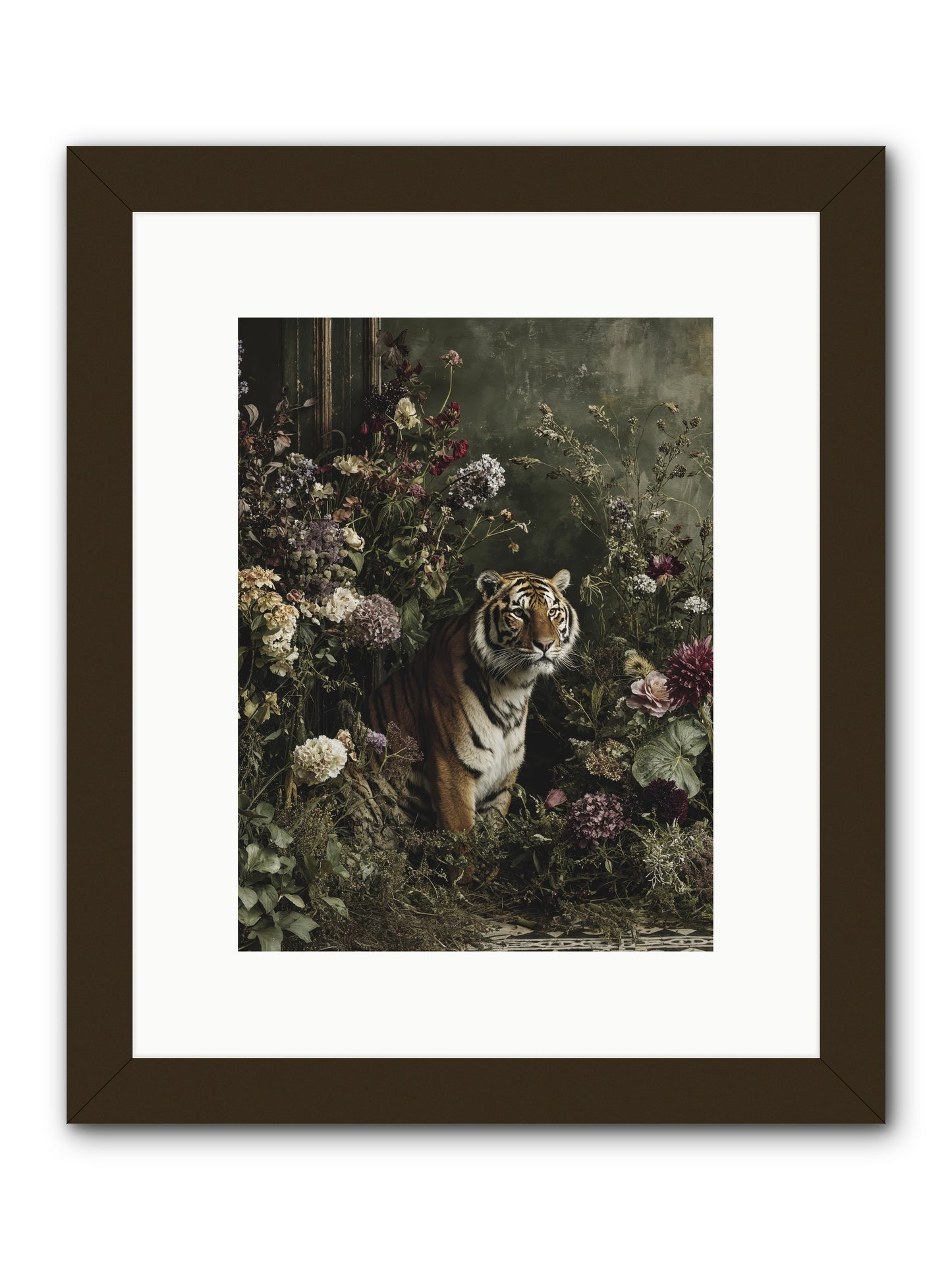 The Imperial Garden -- Framed Print - Black 9x12
