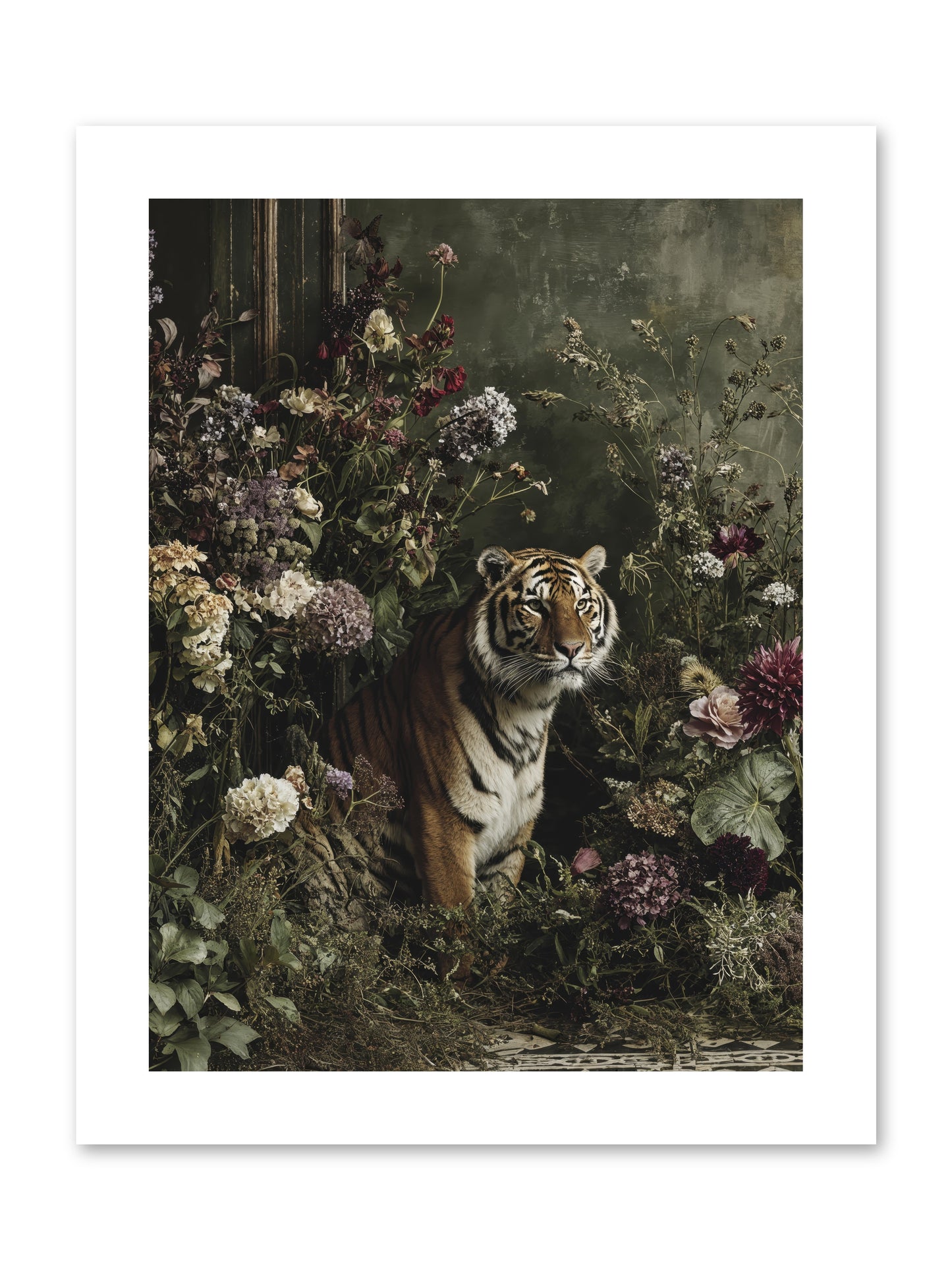 The Imperial Garden -- Loose Canvas Print 9x12