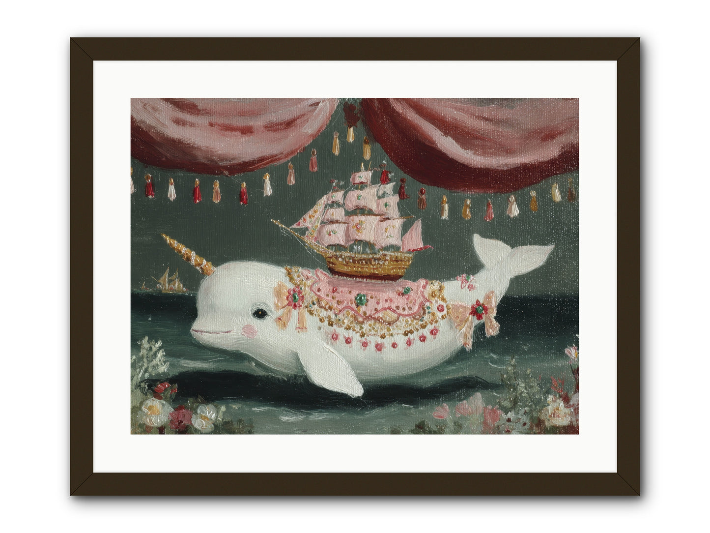 The Impossible Darling -- Framed Print - Black 24x18