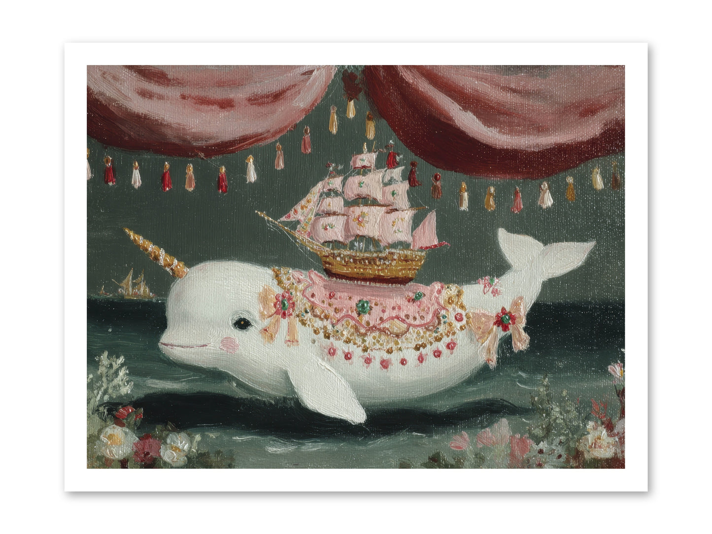 The Impossible Darling -- Loose Canvas Print 24x18