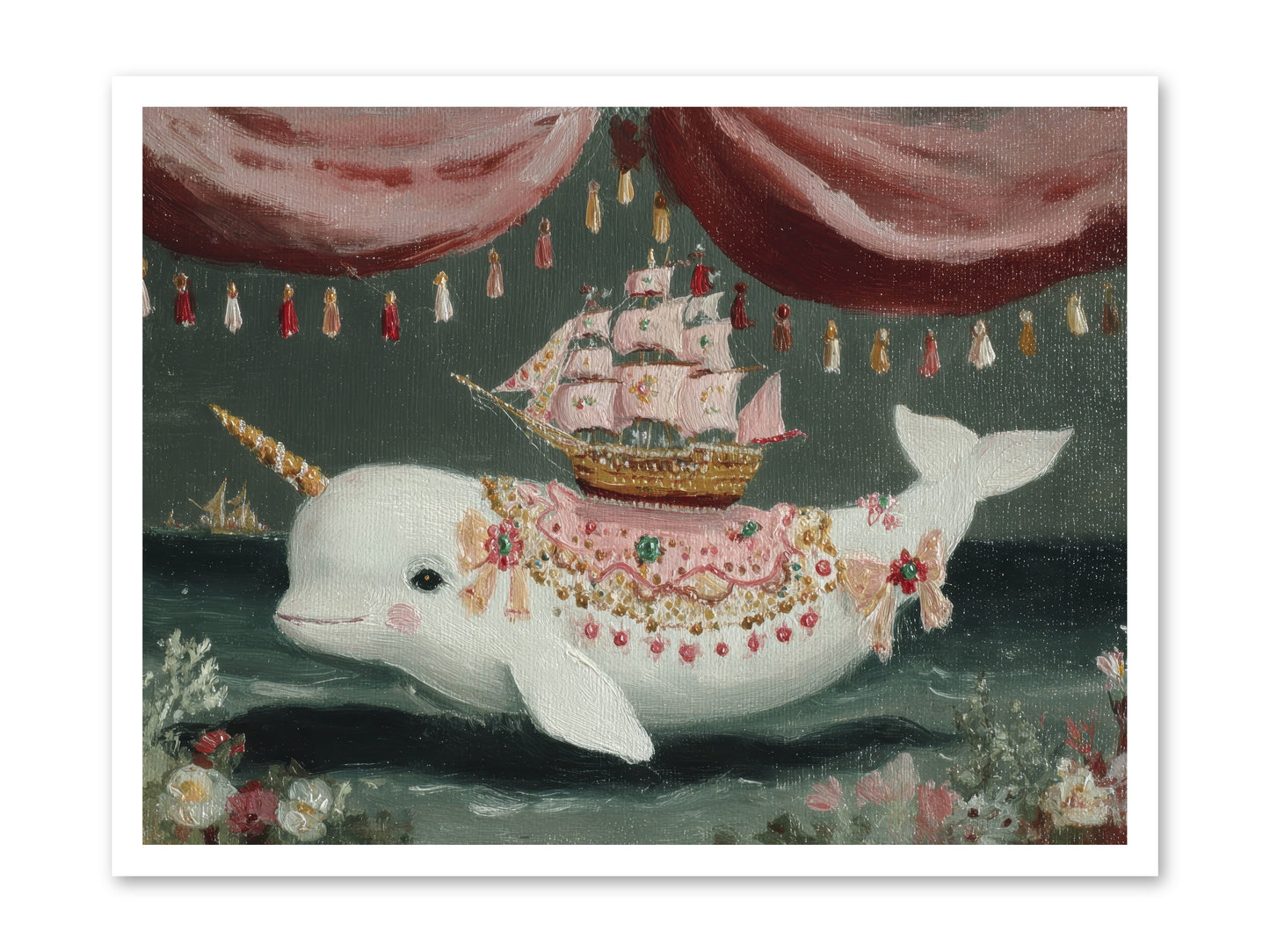 The Impossible Darling -- Loose Canvas Print 32x24