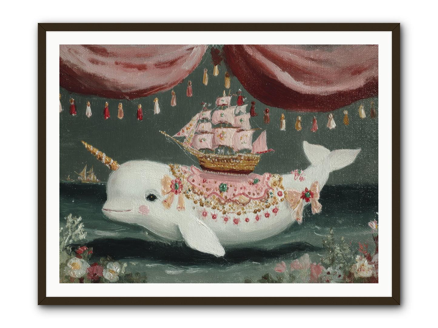 The Impossible Darling -- Framed Print - Black 48x36