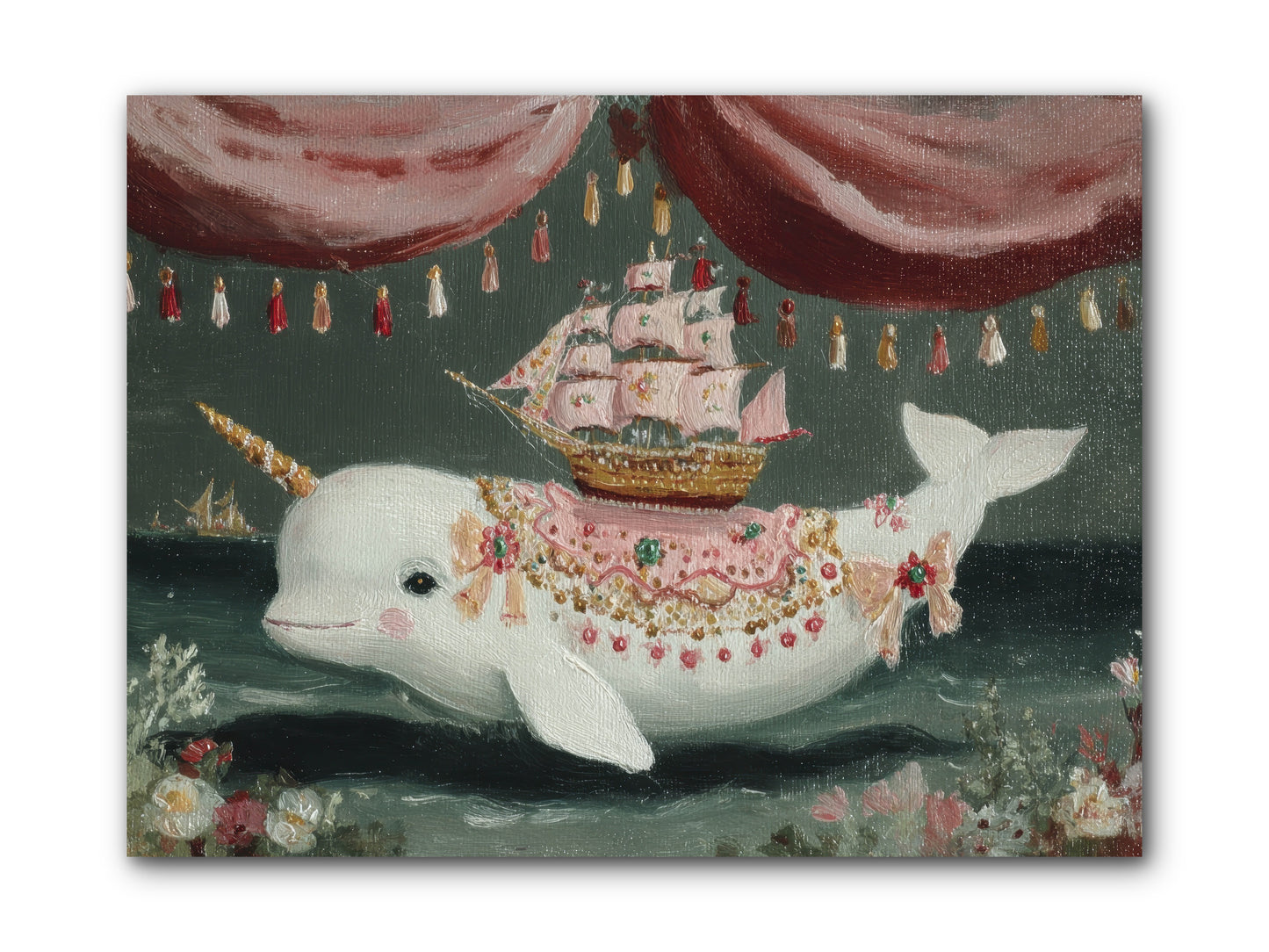 The Impossible Darling -- Wrapped Canvas 12x9