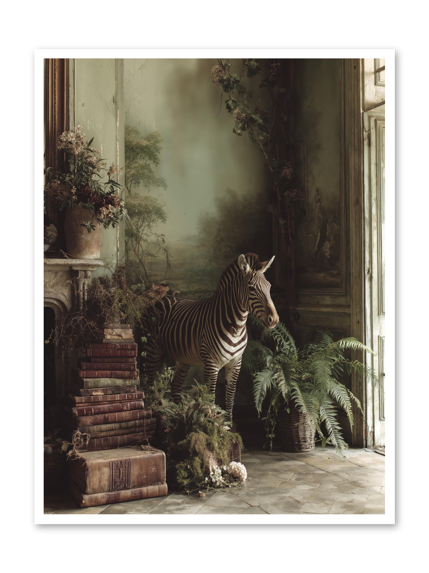 The Impossible Poise -- Paper Print 36x48