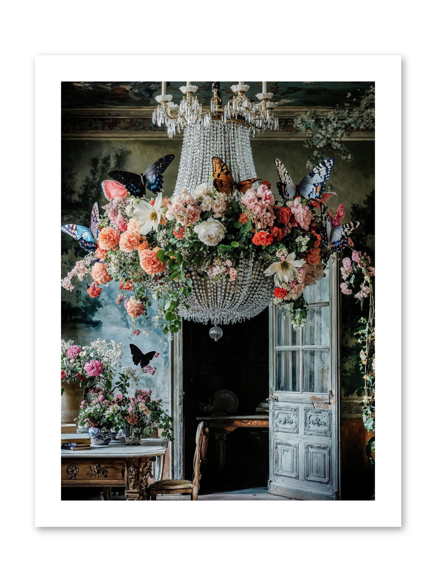 The Indoor Migration -- Paper Print 12x16