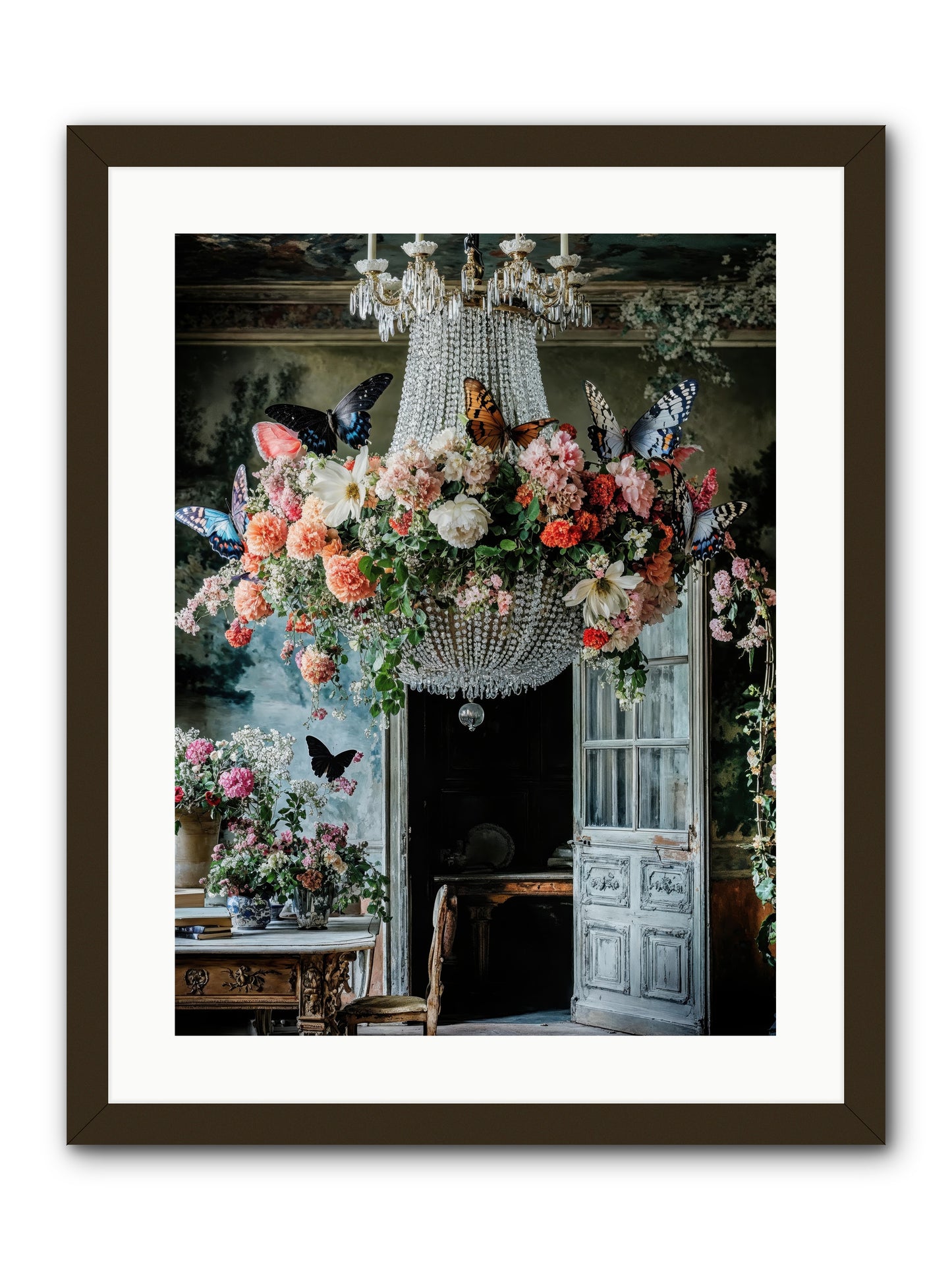 The Indoor Migration -- Framed Print - Black 18x24