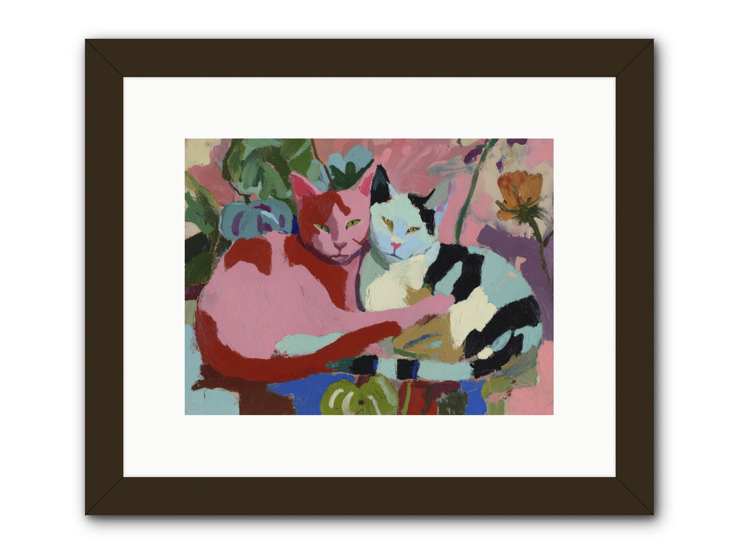 The Inheritance of Color -- Framed Print - Black 12x9
