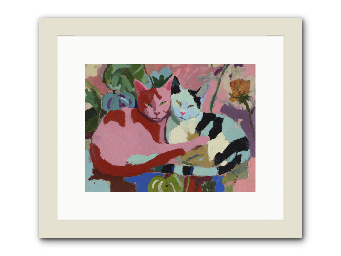 The Inheritance of Color -- Framed Print - White 12x9