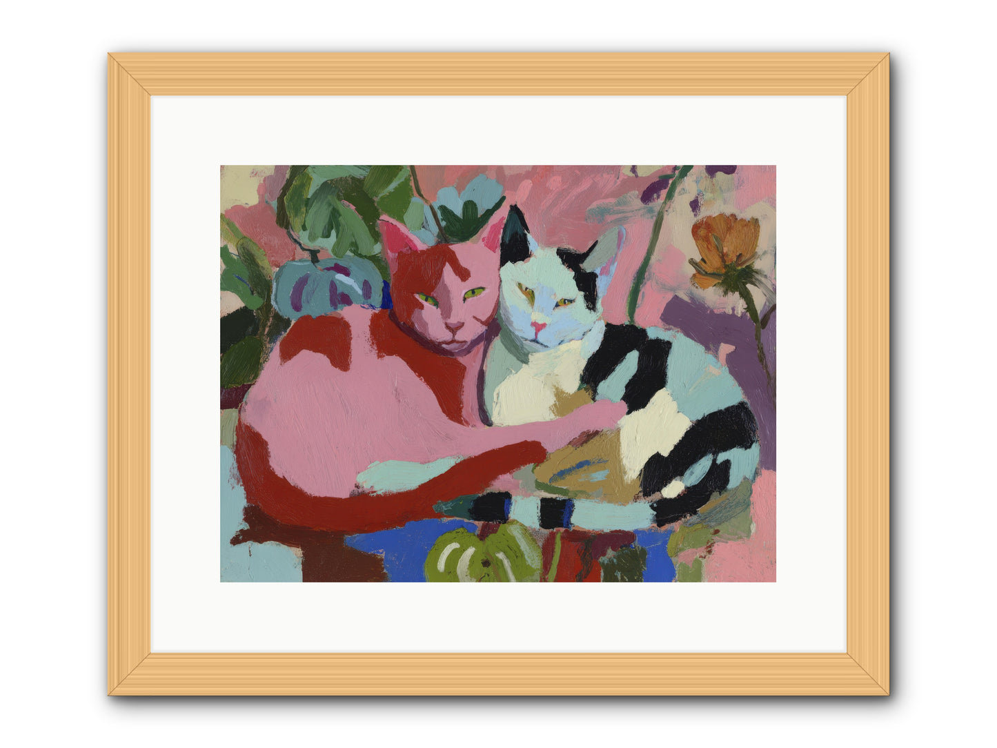 The Inheritance of Color -- Framed Print - Natural 16x12