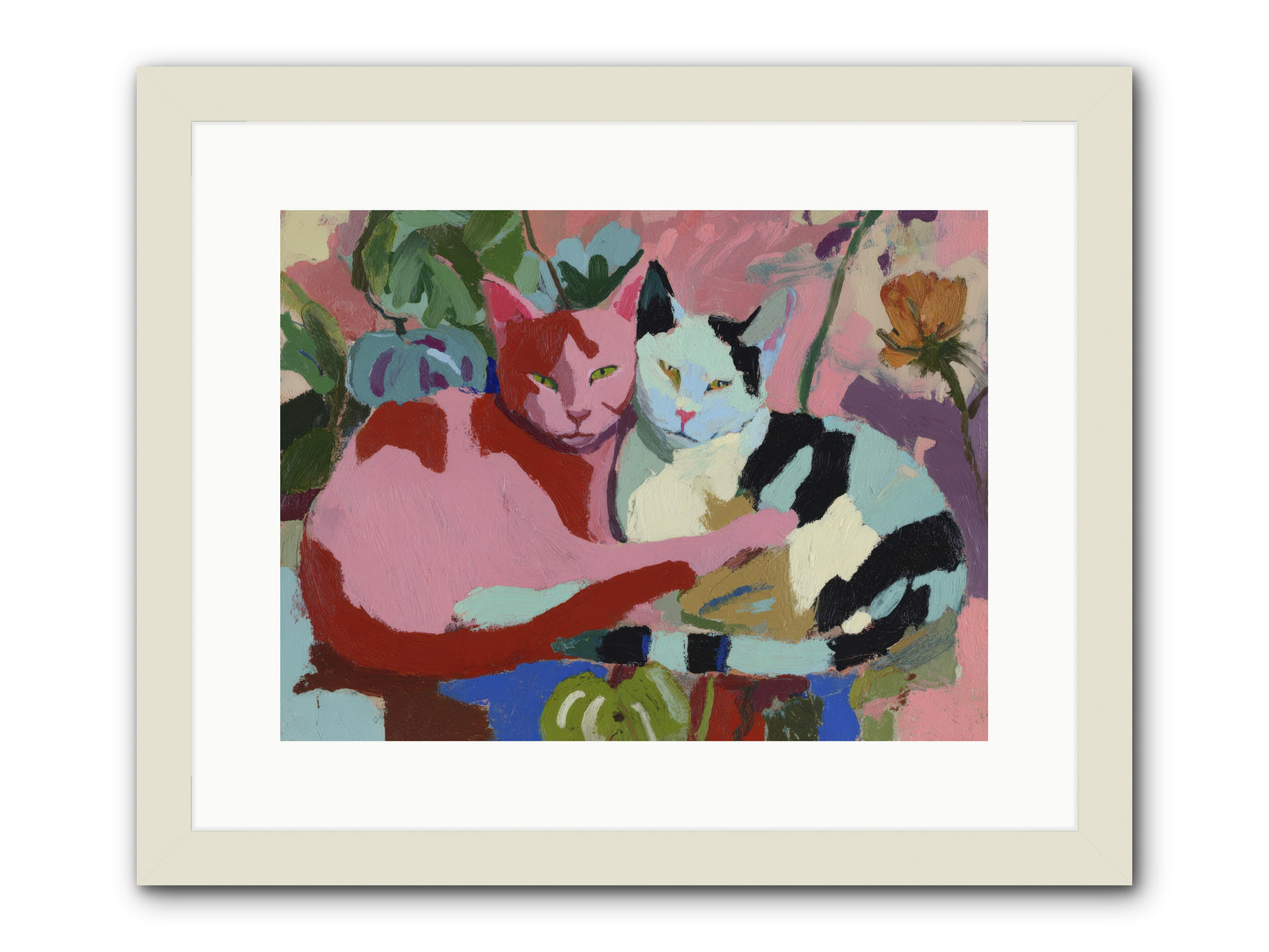The Inheritance of Color -- Framed Print - White 16x12