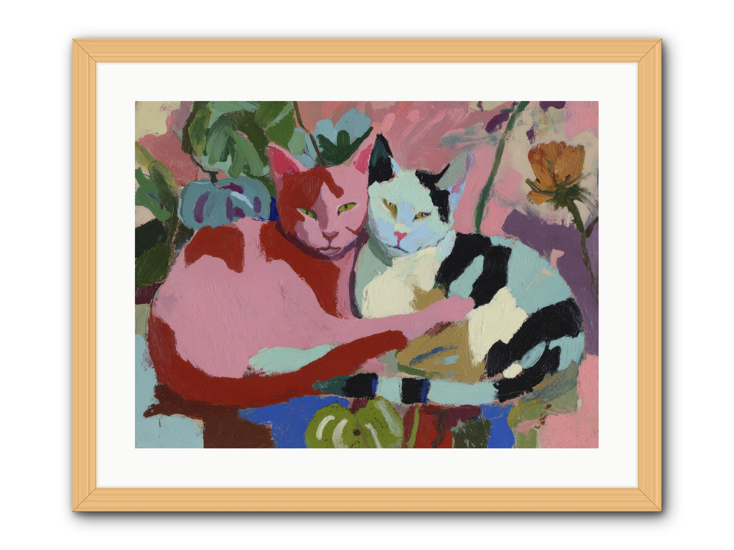The Inheritance of Color -- Framed Print - Natural 24x18