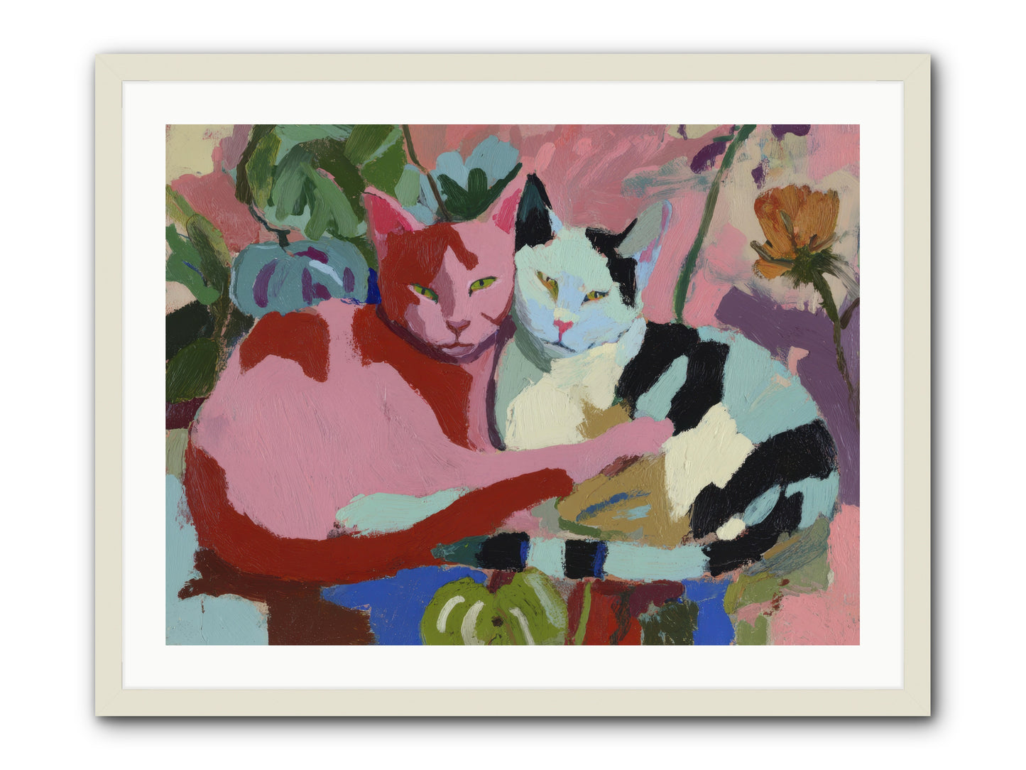 The Inheritance of Color -- Framed Print - White 32x24