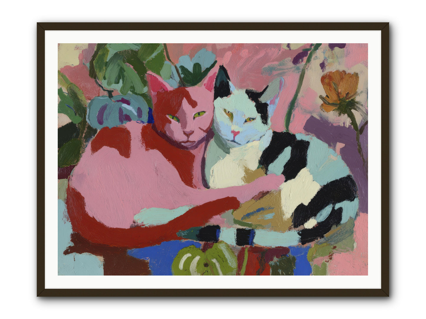 The Inheritance of Color -- Framed Print - Black 48x36