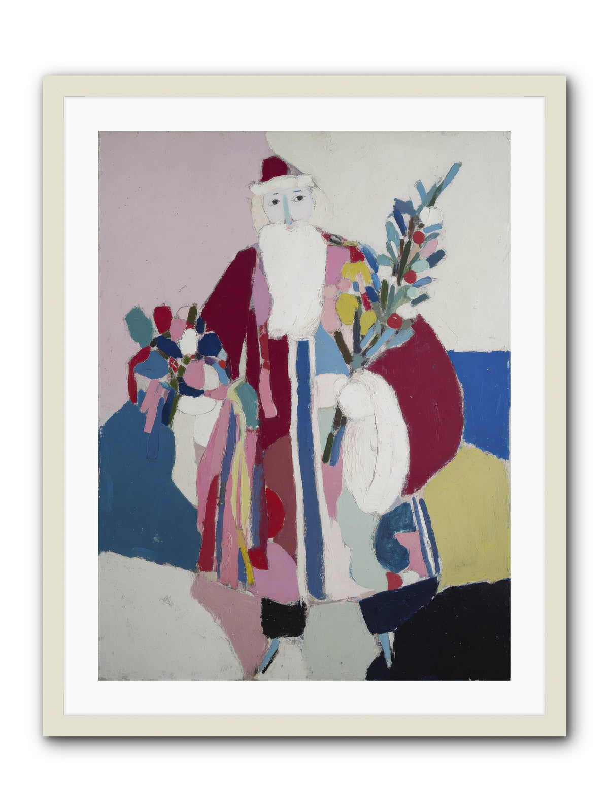The Jolly Gentleman -- Framed Print - White 24x32