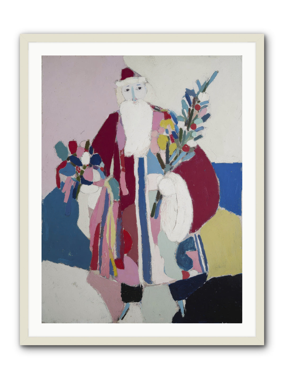 The Jolly Gentleman -- Framed Print - White 30x40