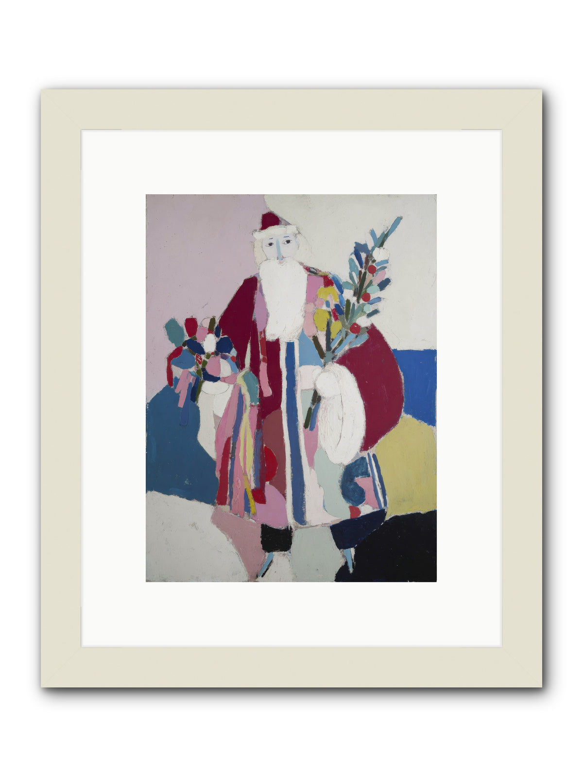 The Jolly Gentleman -- Framed Print - White 9x12