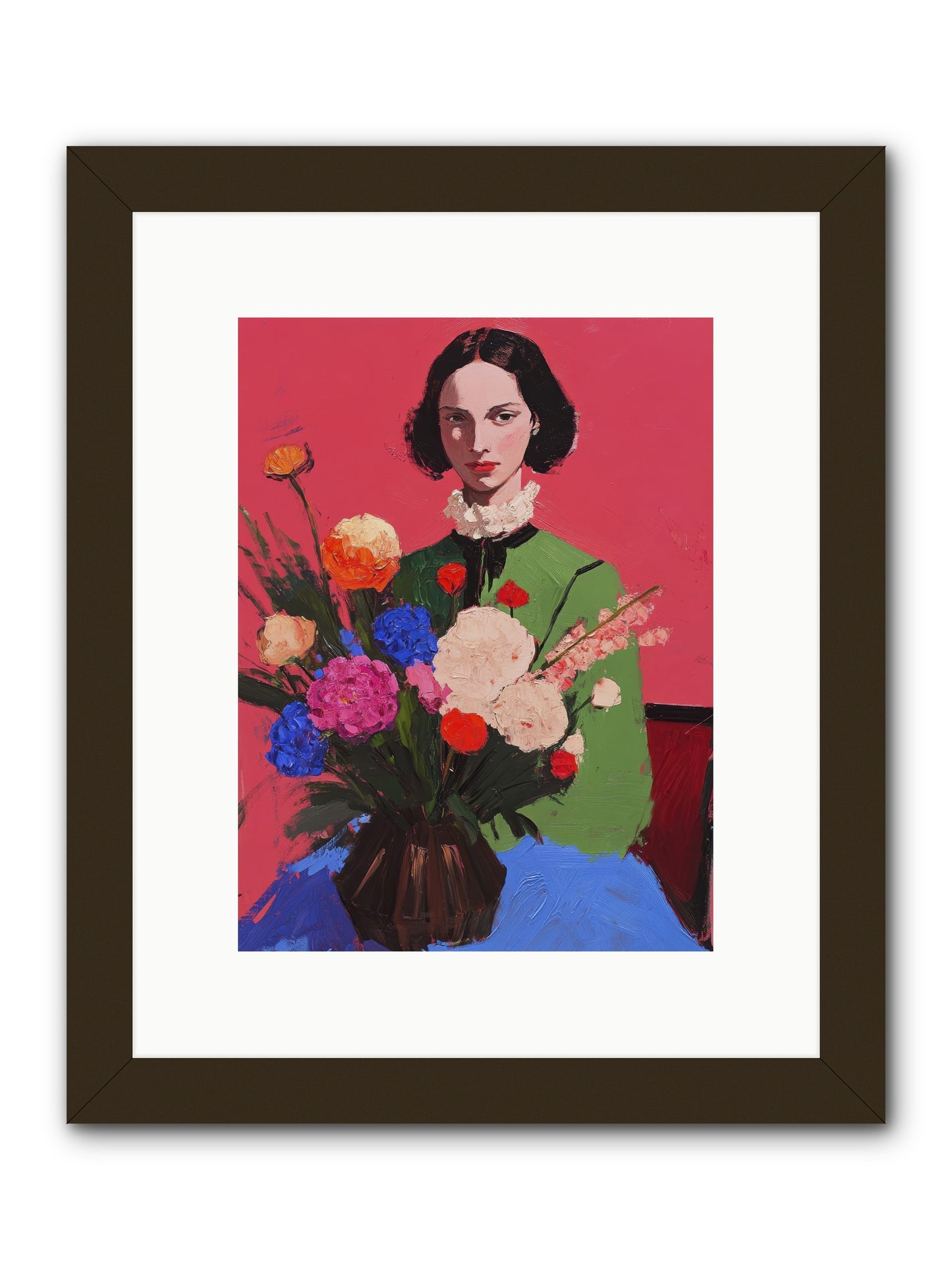 The Juniper Hall-REZ -- Framed Print - Black 9x12