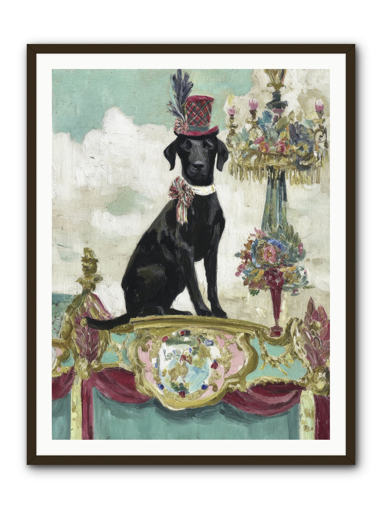 The Keeper of Sunshine -- Framed Print - Black 36x48