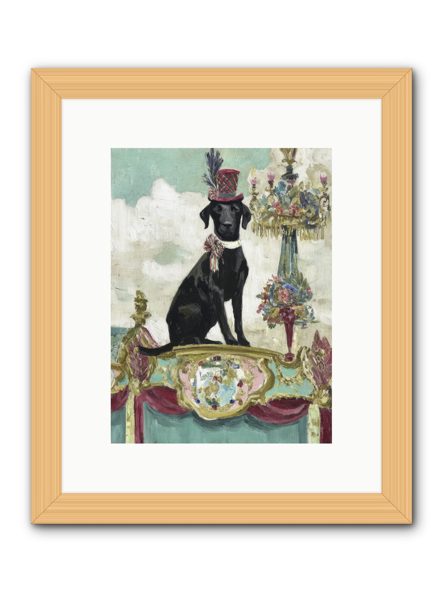 The Keeper of Sunshine -- Framed Print - Natural 9x12