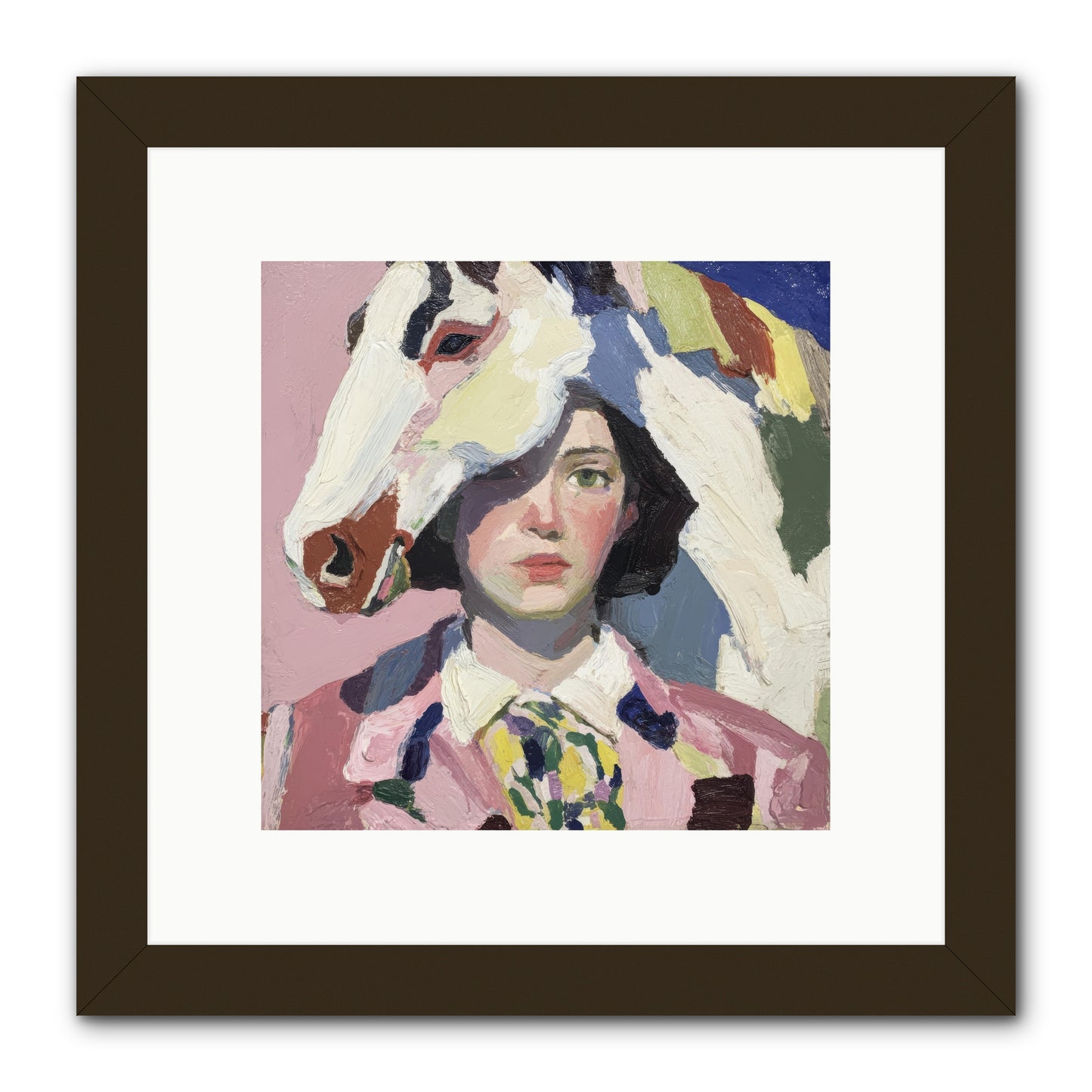 The Keepers of Unspoken Things -- Framed Print - Black 10x10
