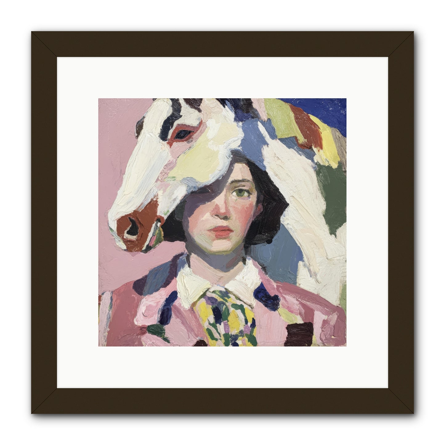 The Keepers of Unspoken Things -- Framed Print - Black 12x12