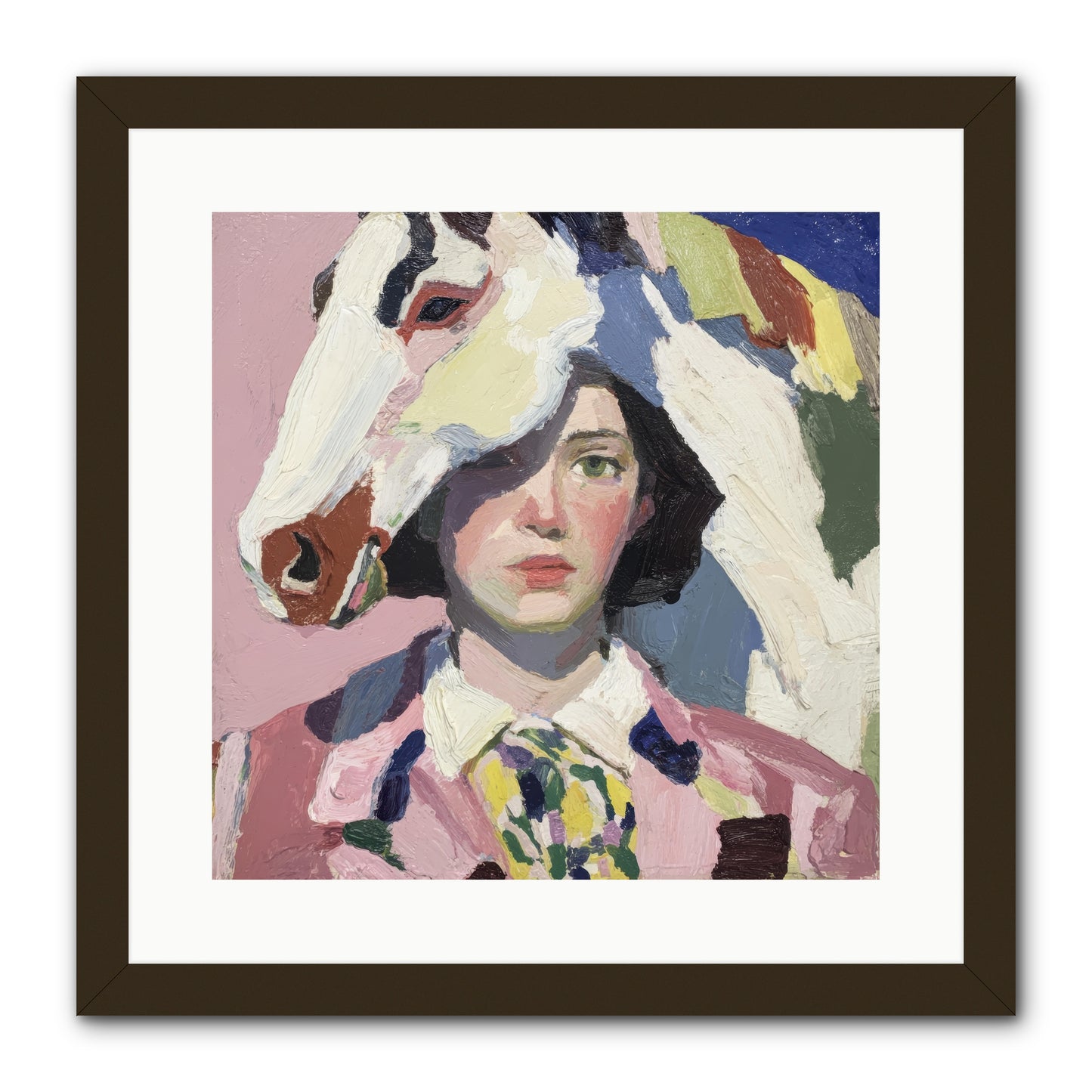 The Keepers of Unspoken Things -- Framed Print - Black 16x16