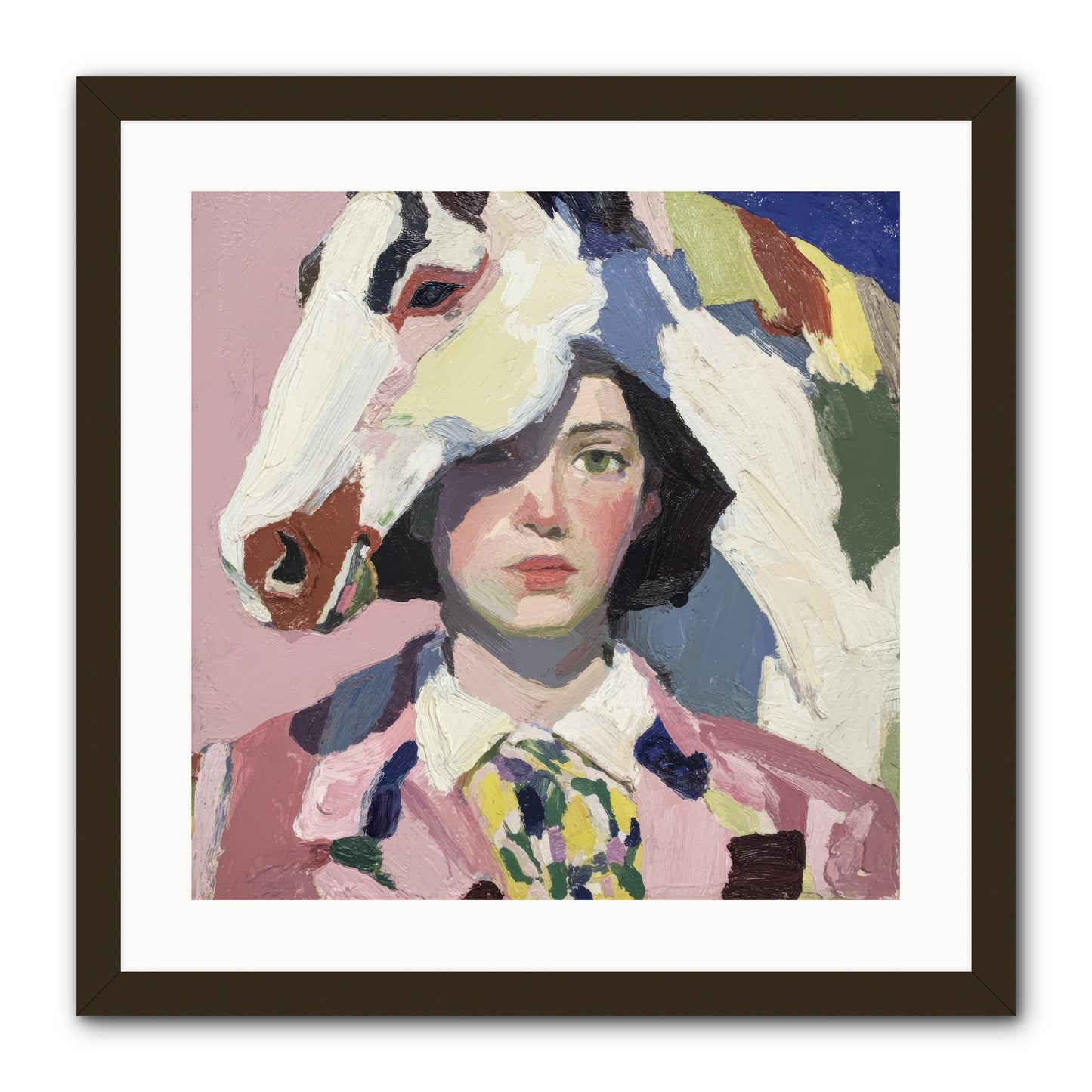 The Keepers of Unspoken Things -- Framed Print - Black 20x20