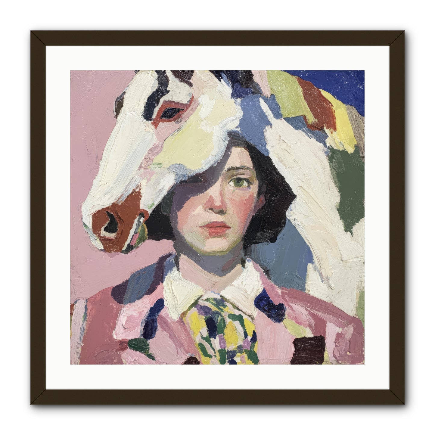 The Keepers of Unspoken Things -- Framed Print - Black 24x24