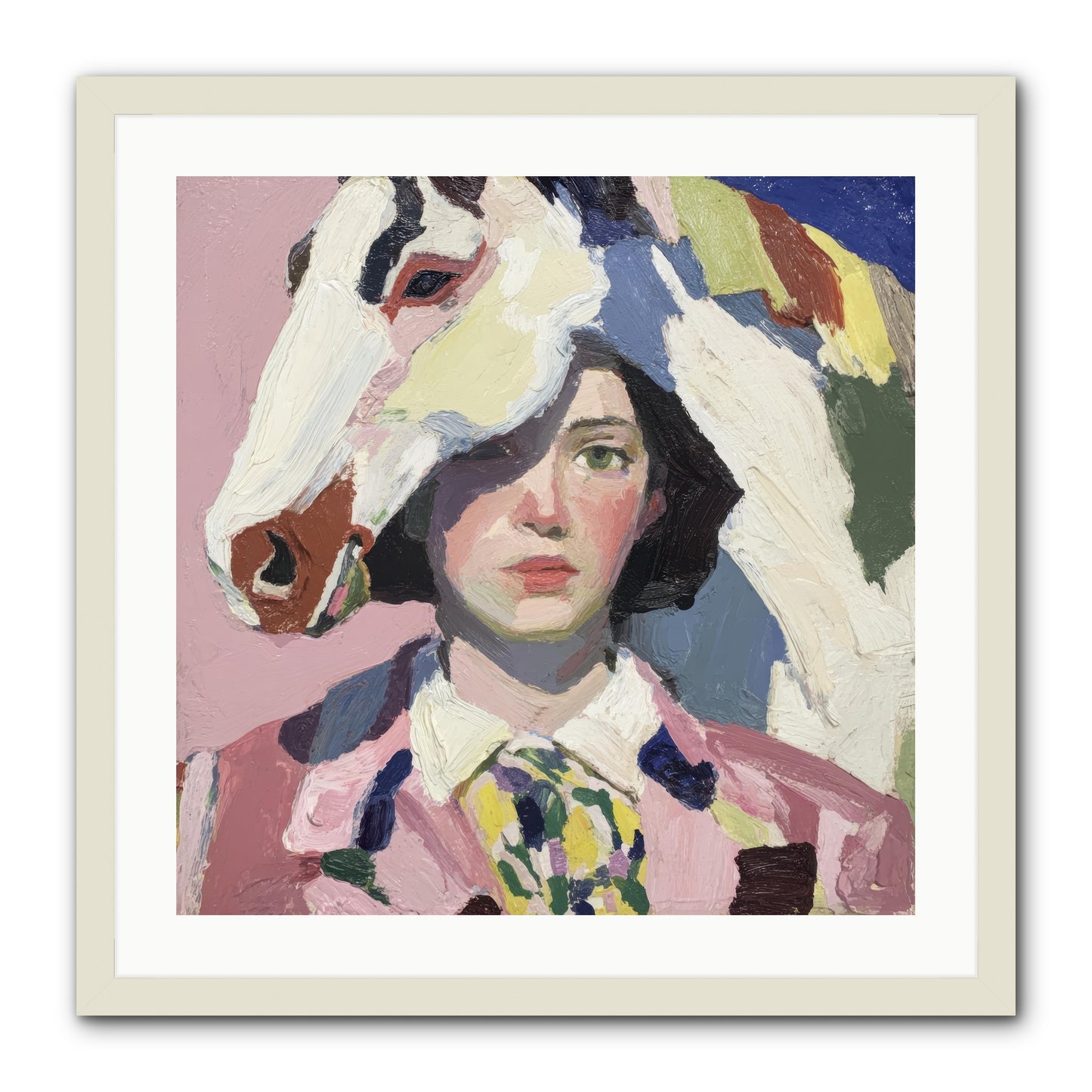 The Keepers of Unspoken Things -- Framed Print - White 24x24