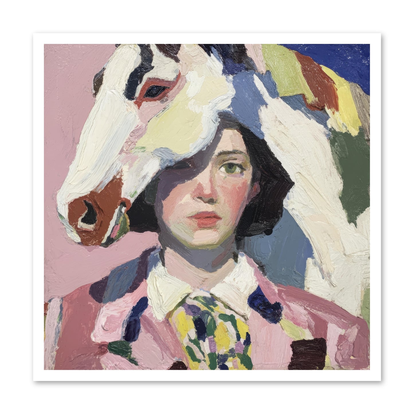 The Keepers of Unspoken Things -- Loose Canvas Print 30x30