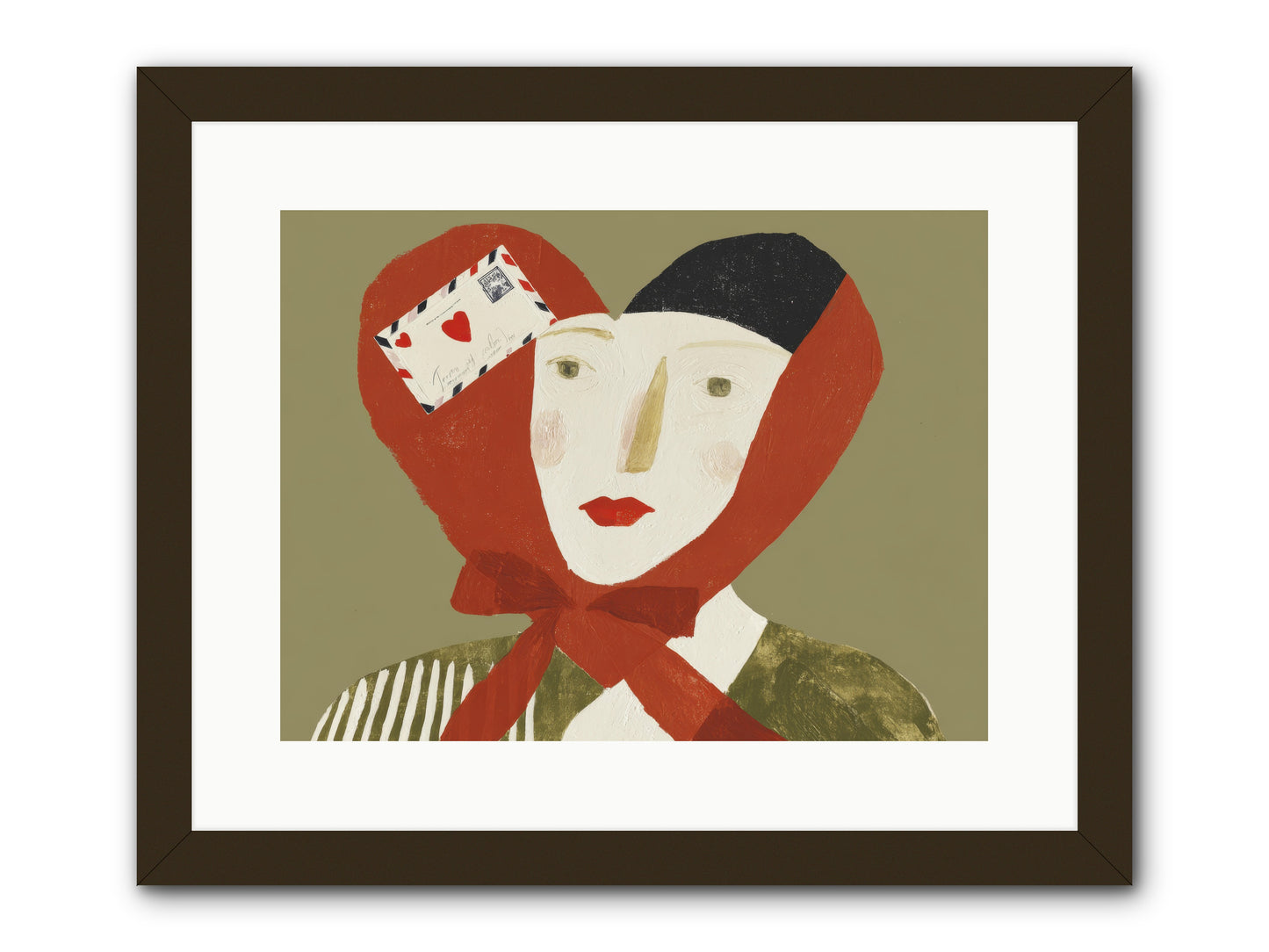 The Language Of Devotion -- Framed Print - Black 16x12