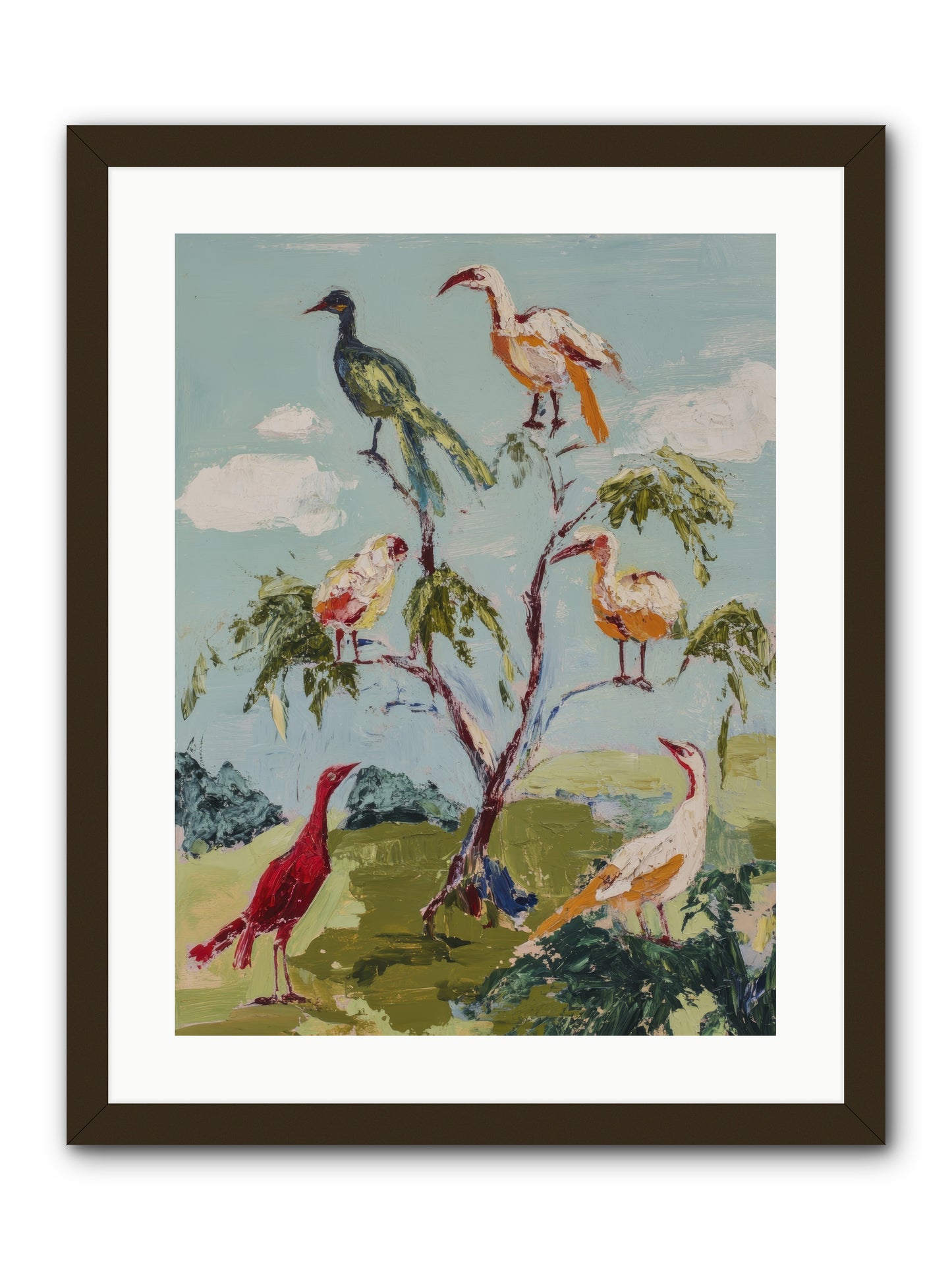 The Language Of Flight -- Framed Print - Black 18x24