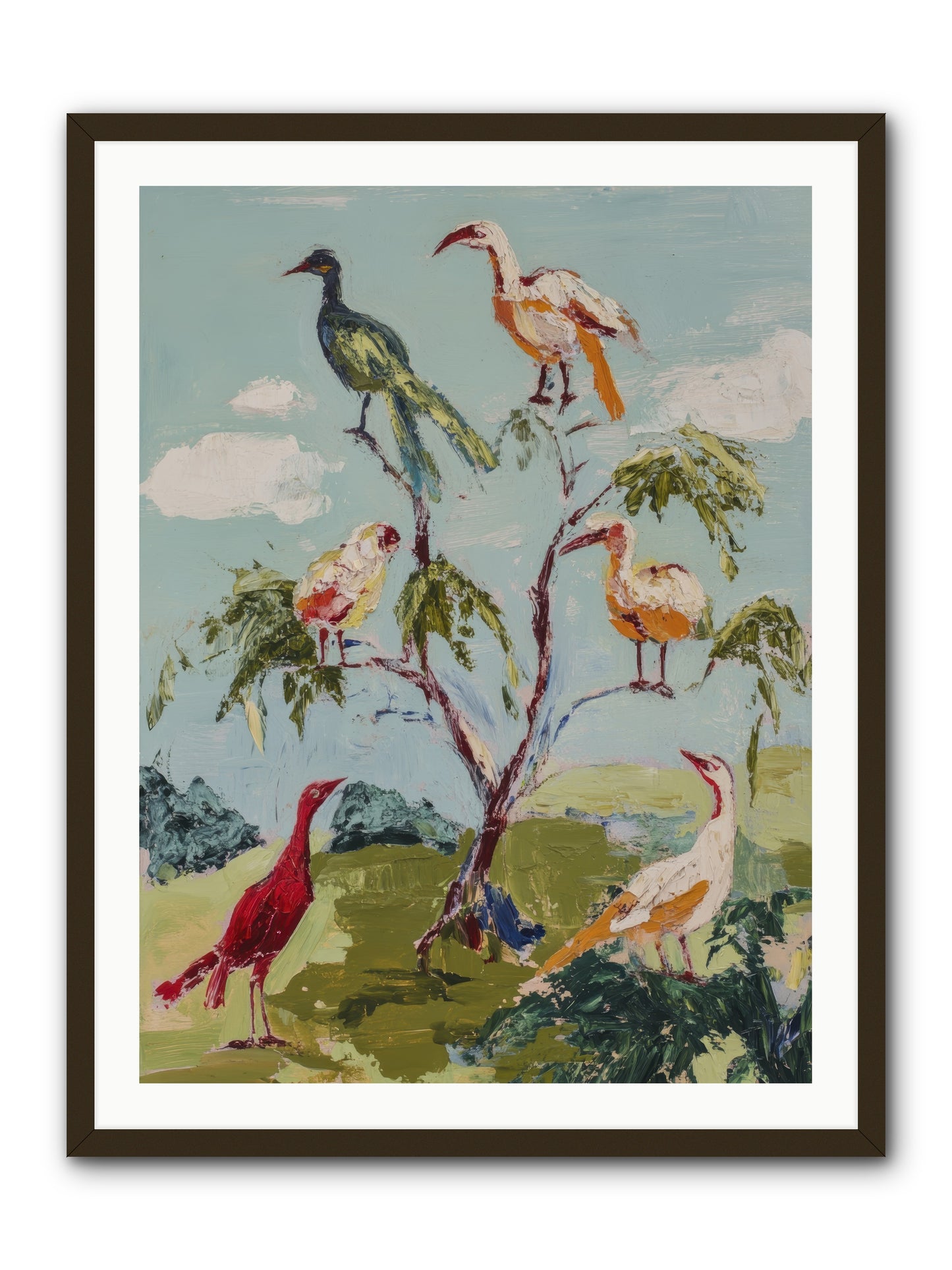 The Language Of Flight -- Framed Print - Black 30x40